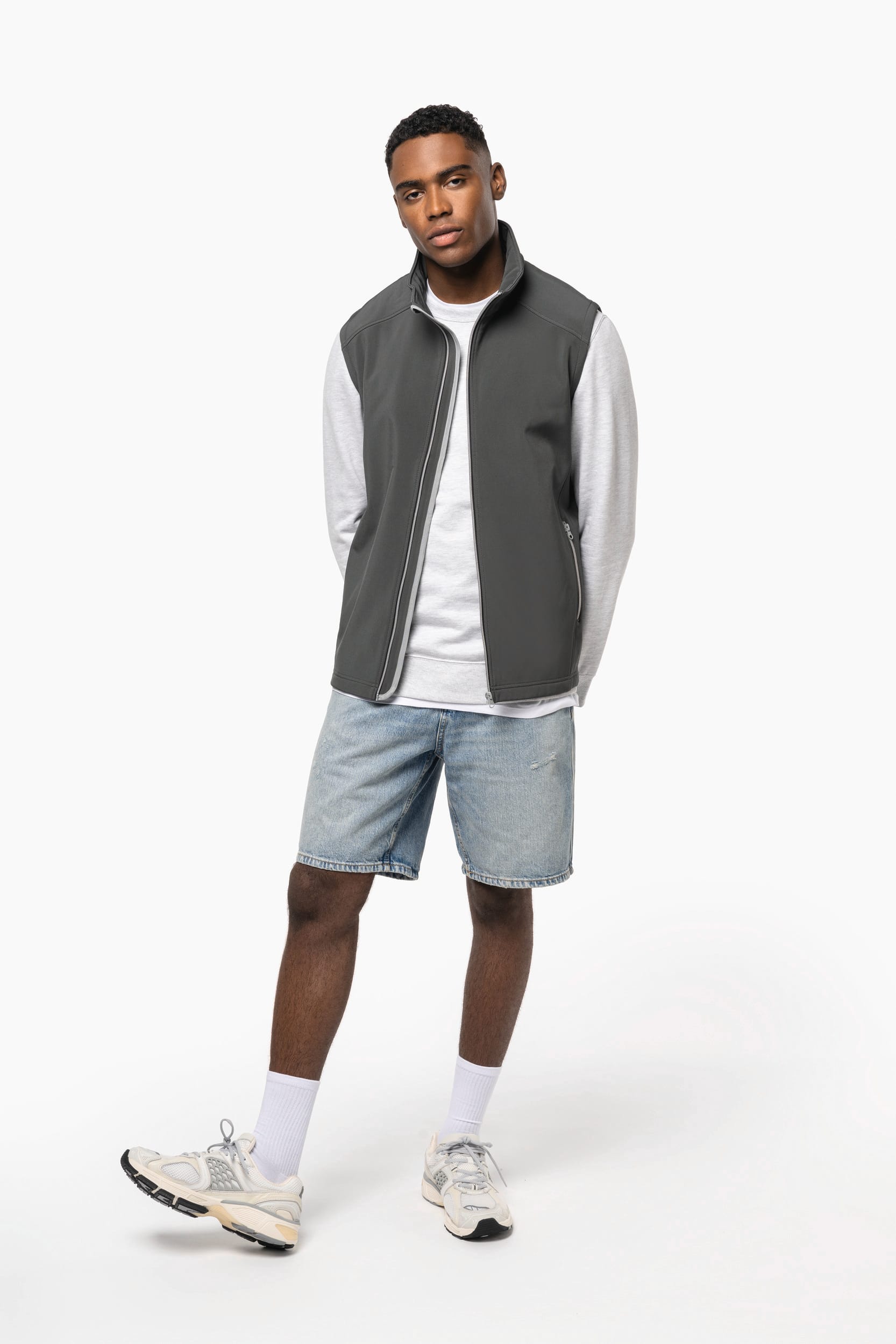 Zweilagiger Softshell-Bodywarmer