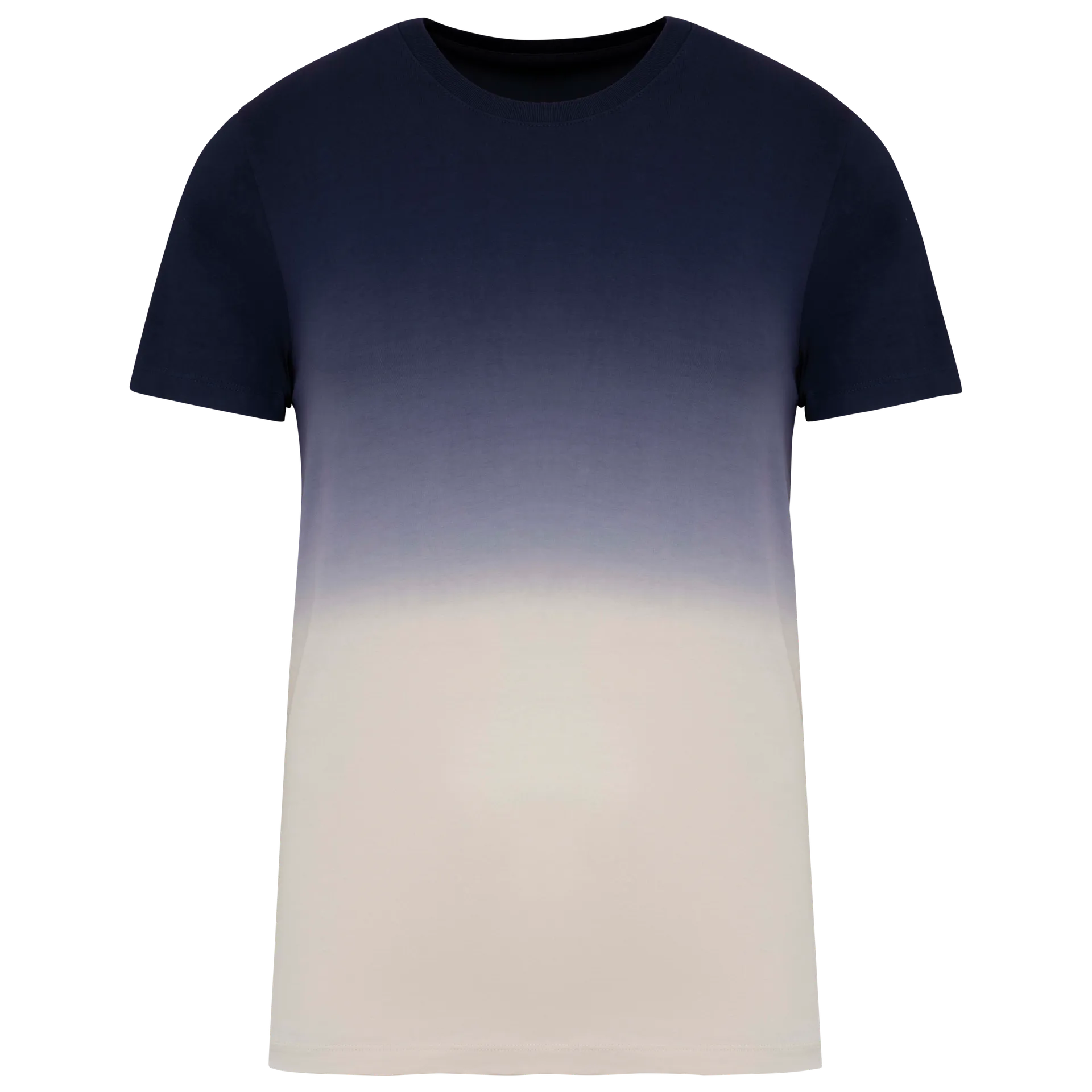 Umweltfreundliches Unisex Dip Dye T-Shirt