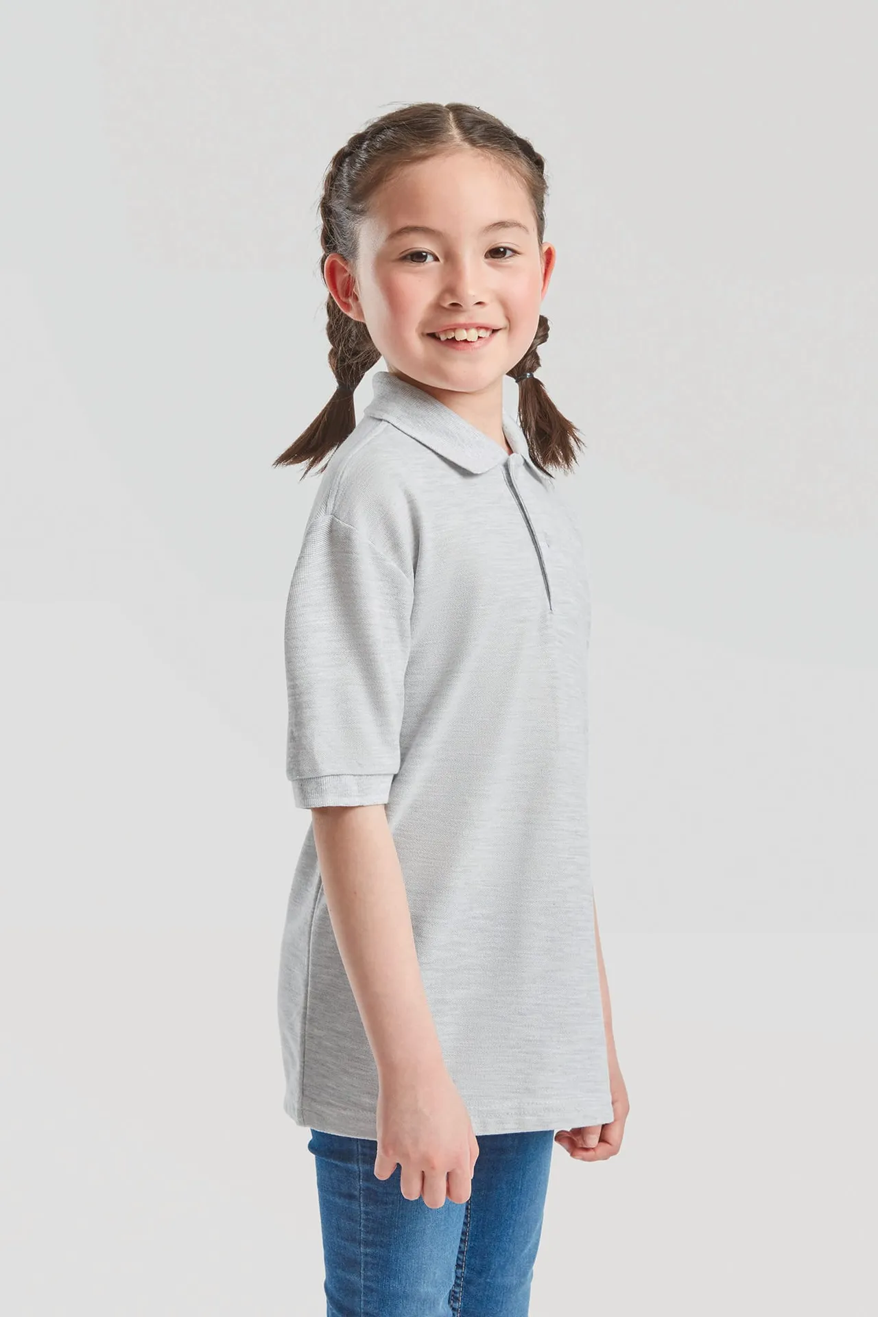 Kinder-Polohemd 65/35