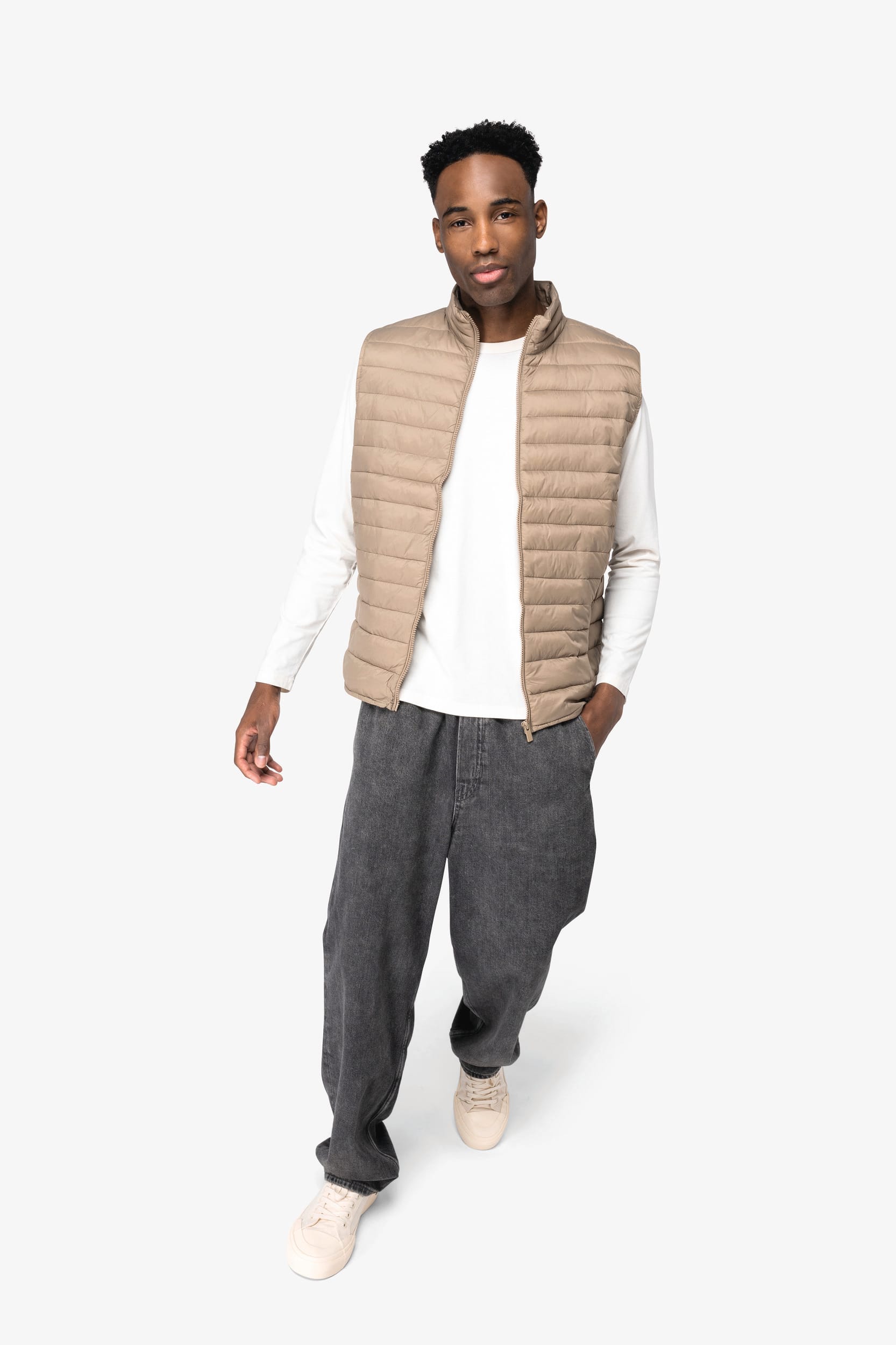 Leichter umweltfreundlicher Bodywarmer für Herren Leichter umweltfreundlicher Bodywarmer für Herren