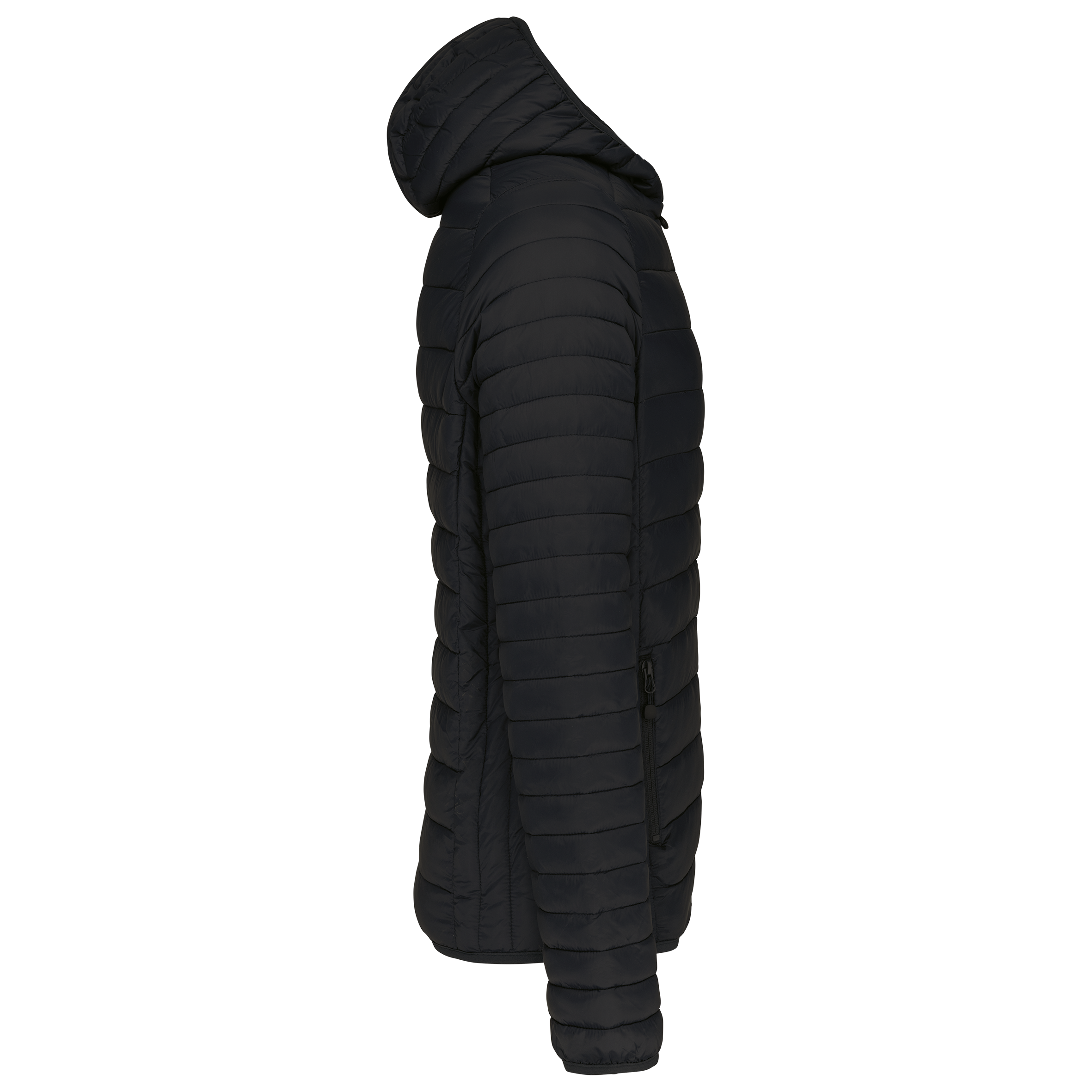 Leichte Herren-Steppjacke mit Kapuze