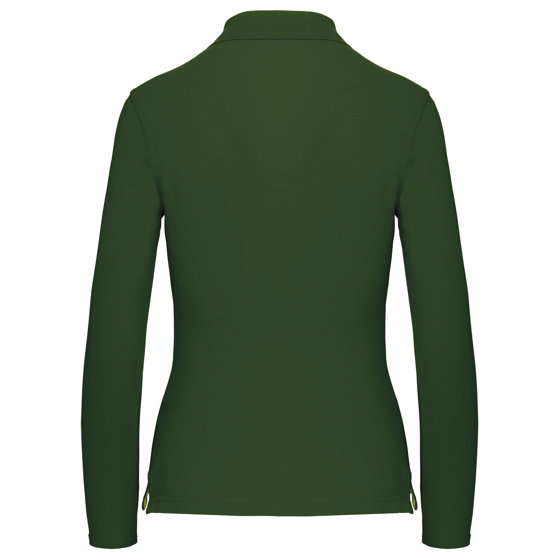 Damen Piqué Poloshirt Langarm