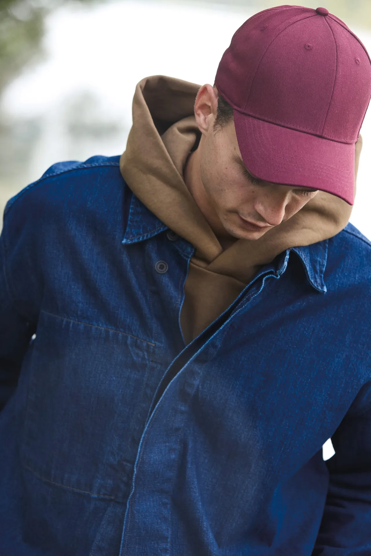 6-Panel-Kappe aus Bio-Baumwolle – K-up Gold Label