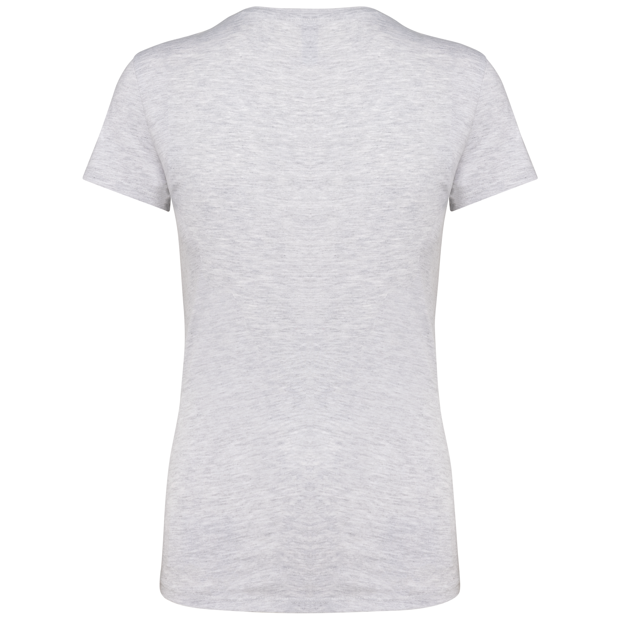 Ladies' short-sleeved crew neck T-shirt