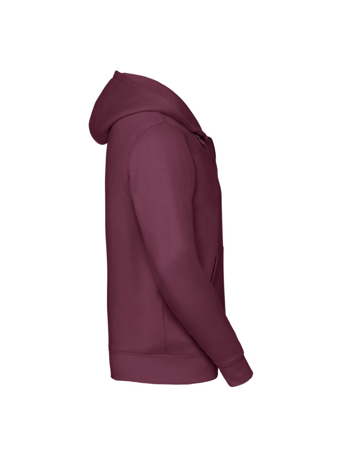 Kapuzen-Sweatshirt mit Reißverschluss mit Logo Druck inkl Kopie