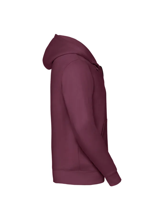 Kapuzen-Sweatshirt mit Reißverschluss mit Logo Stick inkl