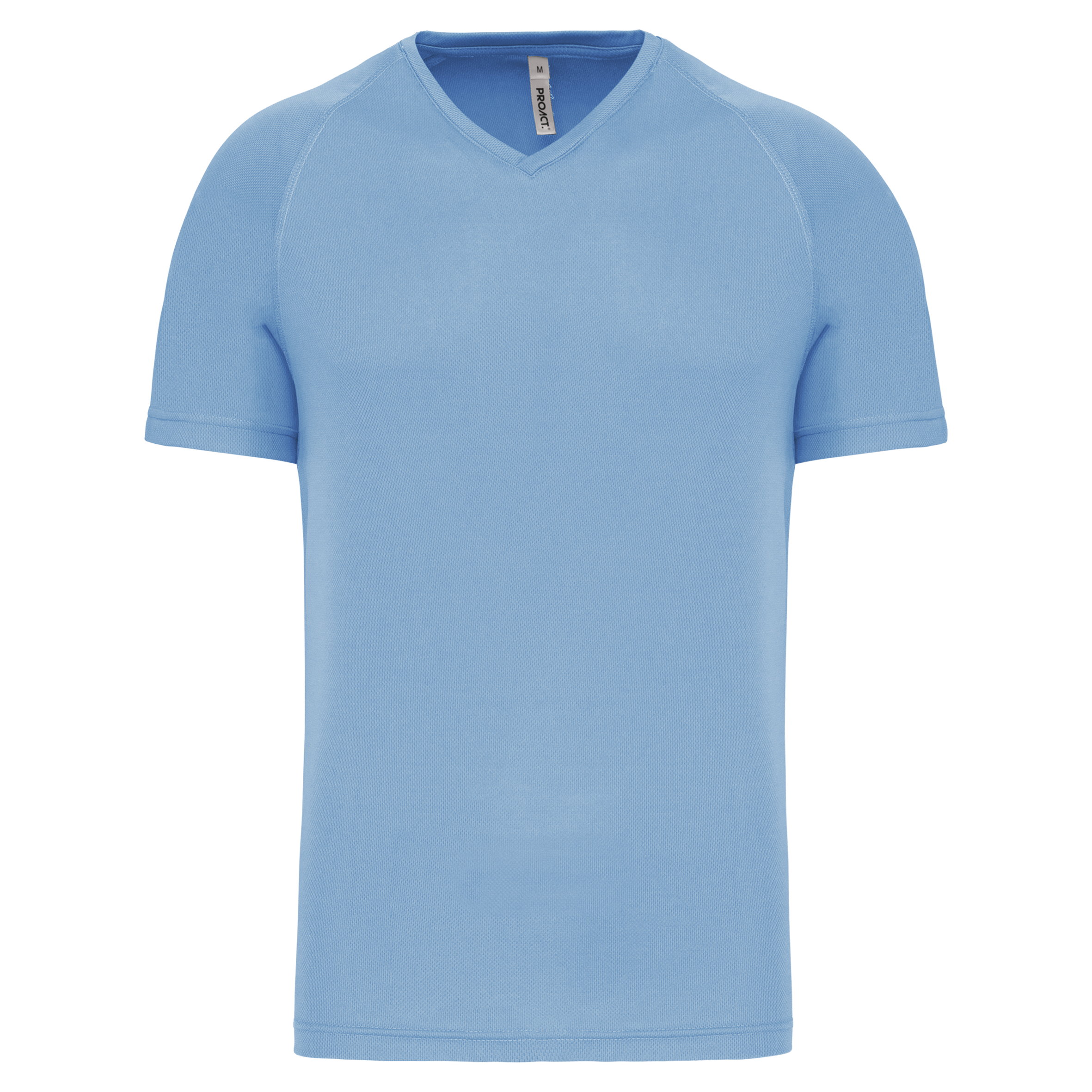 Herren Kurzarm-Sportshirt mit V-Ausschnitt