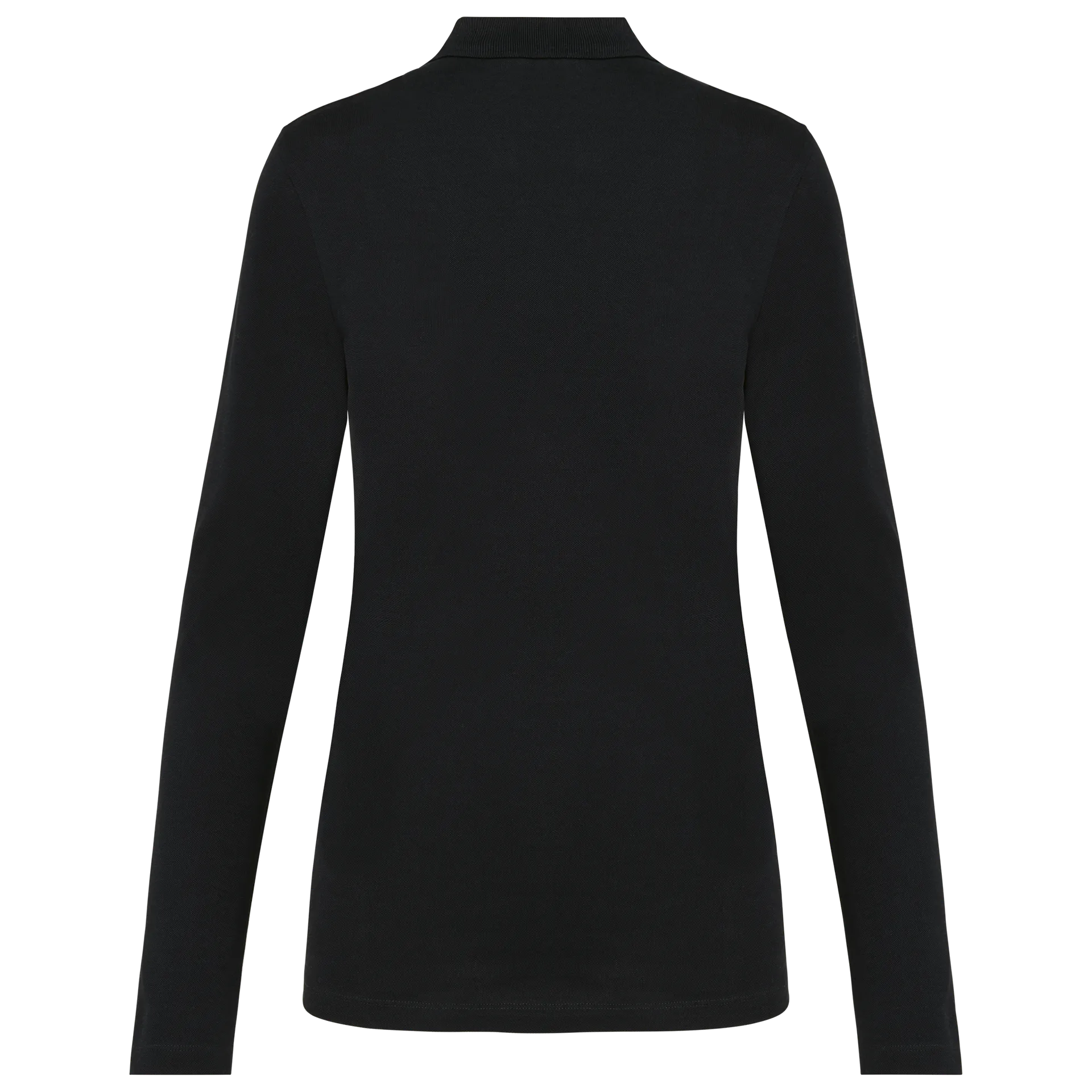 Supima® Damen-Polohemd mit langen Ärmeln