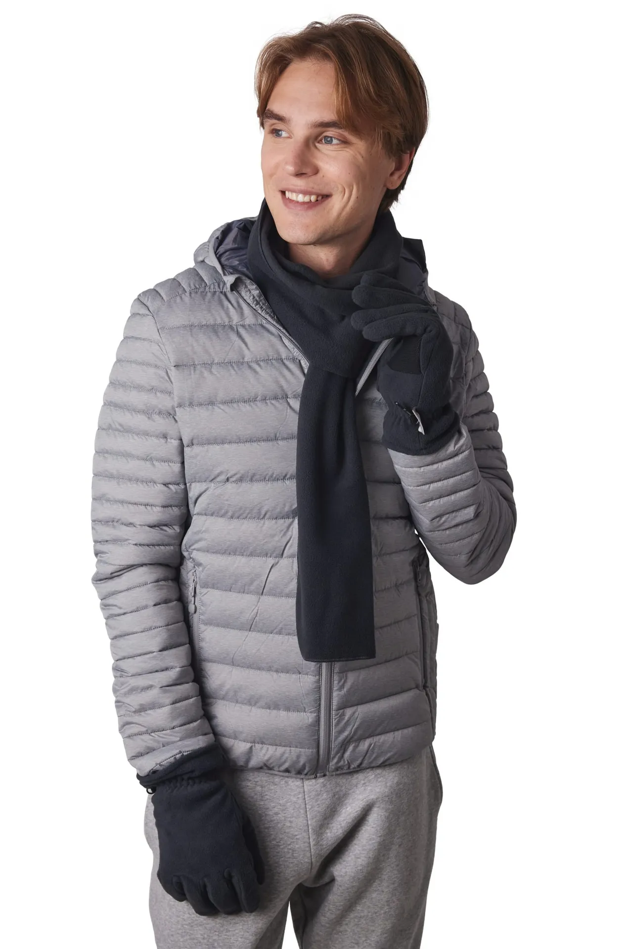 Recycelte Handschuh aus Mikrofleece und Thinsulate