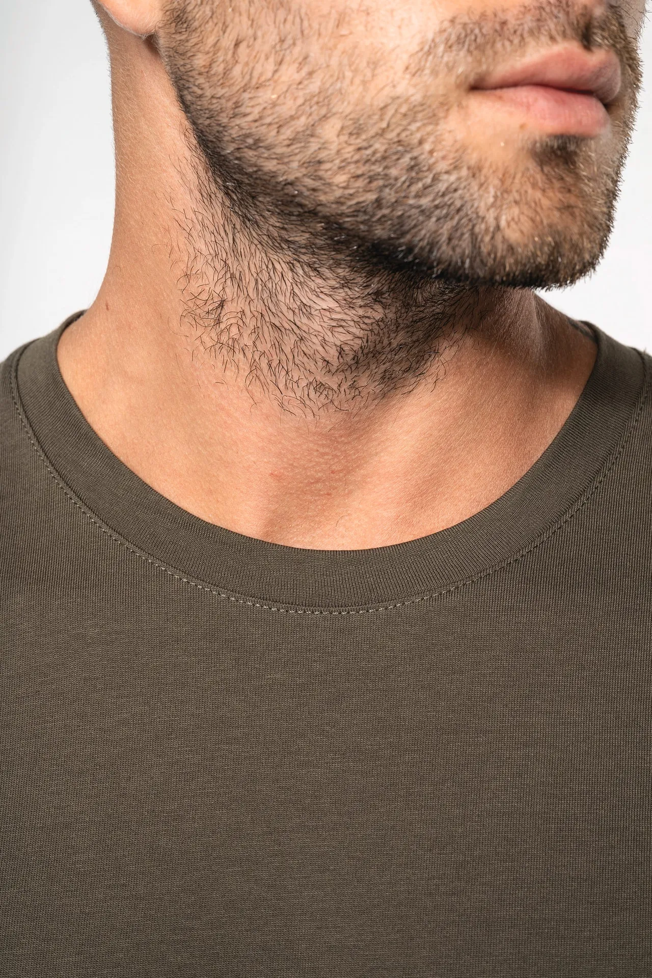 Herren Langarm-T-Shirt Rundhalsausschnitt