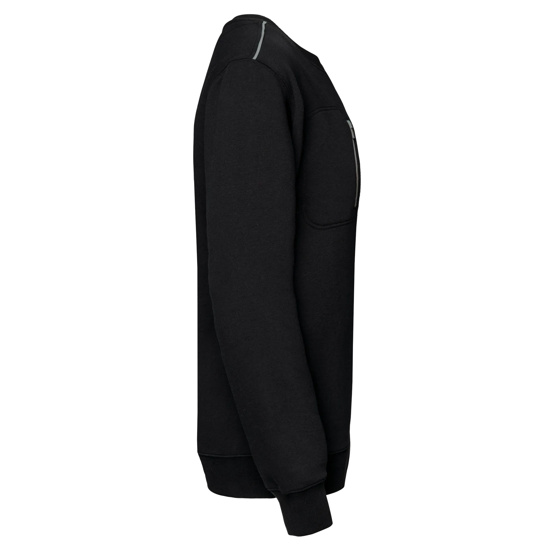 Day To Day Unisex-Sweatshirt mit kontrastfarbener zip Tasche