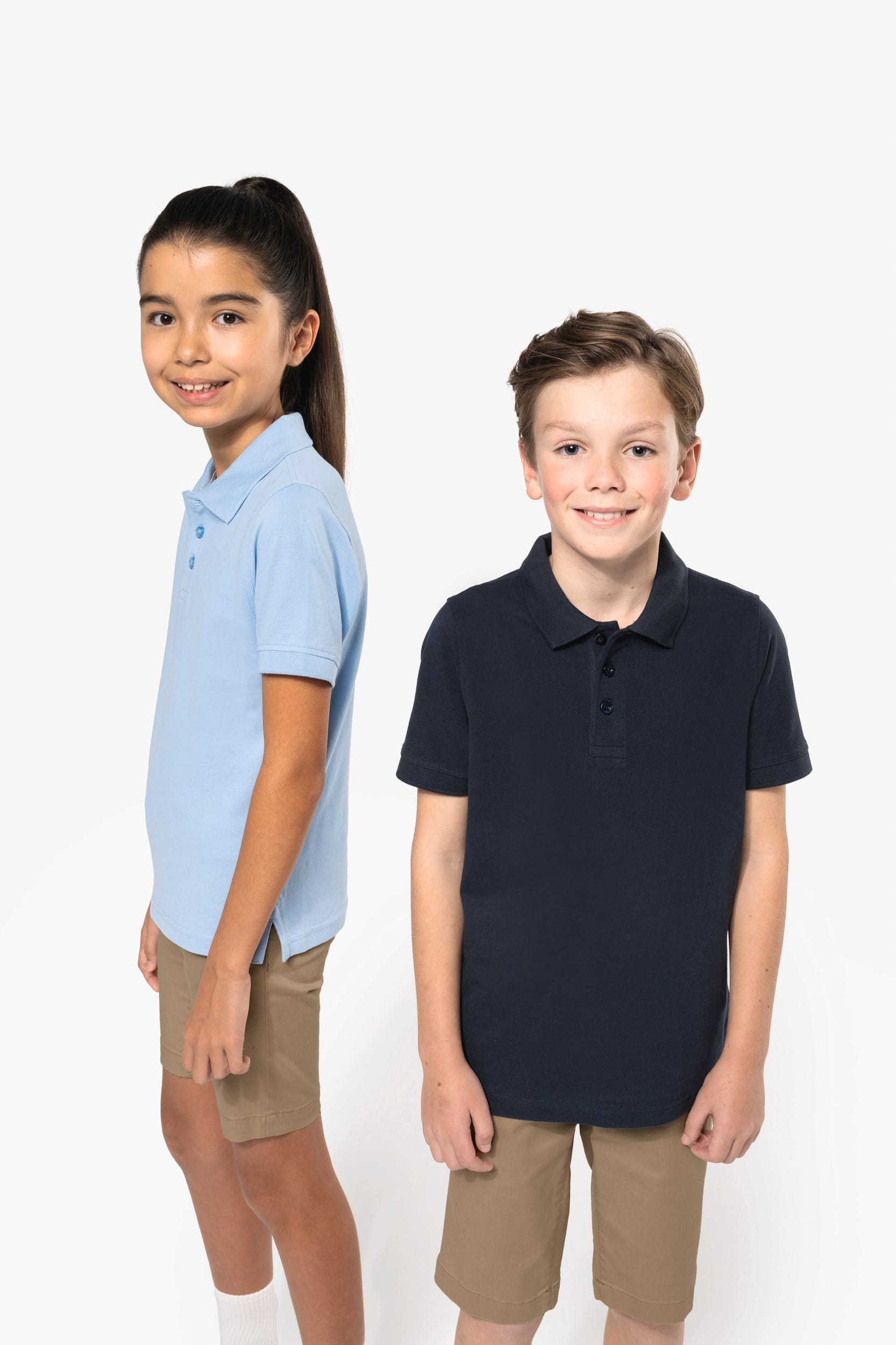 Kinder Poloshirt Kurzarm