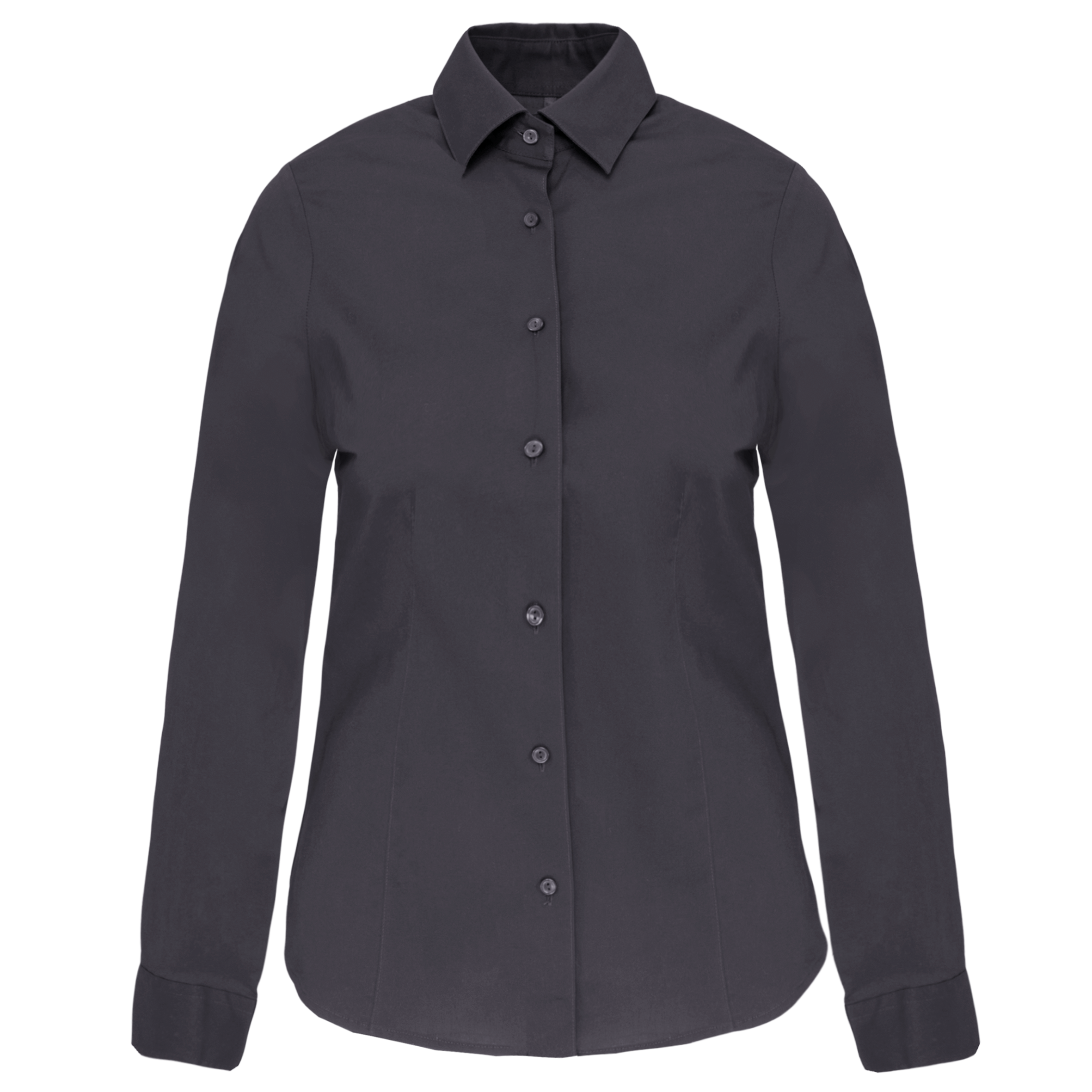 Damen Stretchbluse Langarm