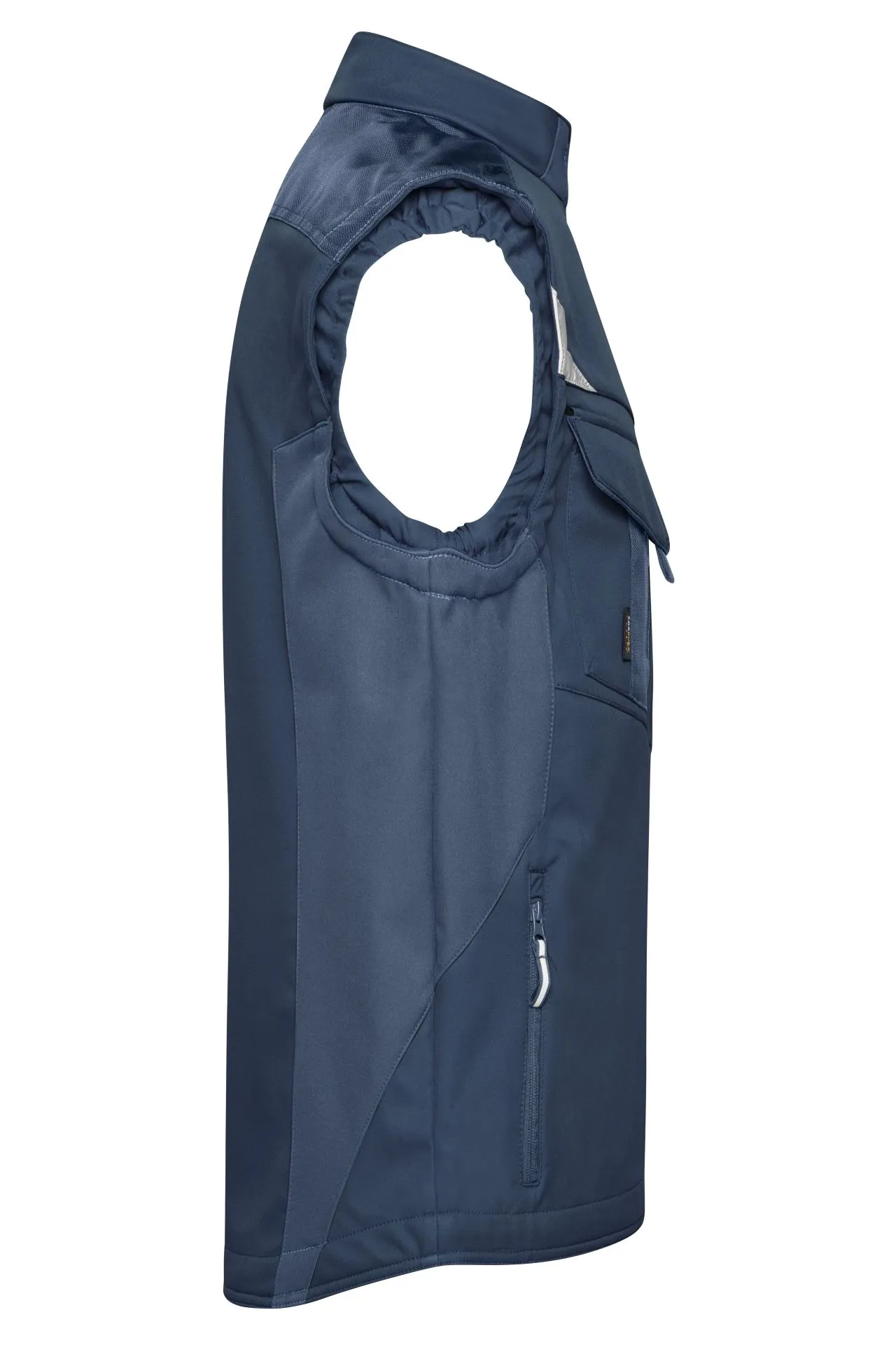 James & Nicholson JN845 – Funktionale Softshell-Arbeitsweste mit CORDURA®