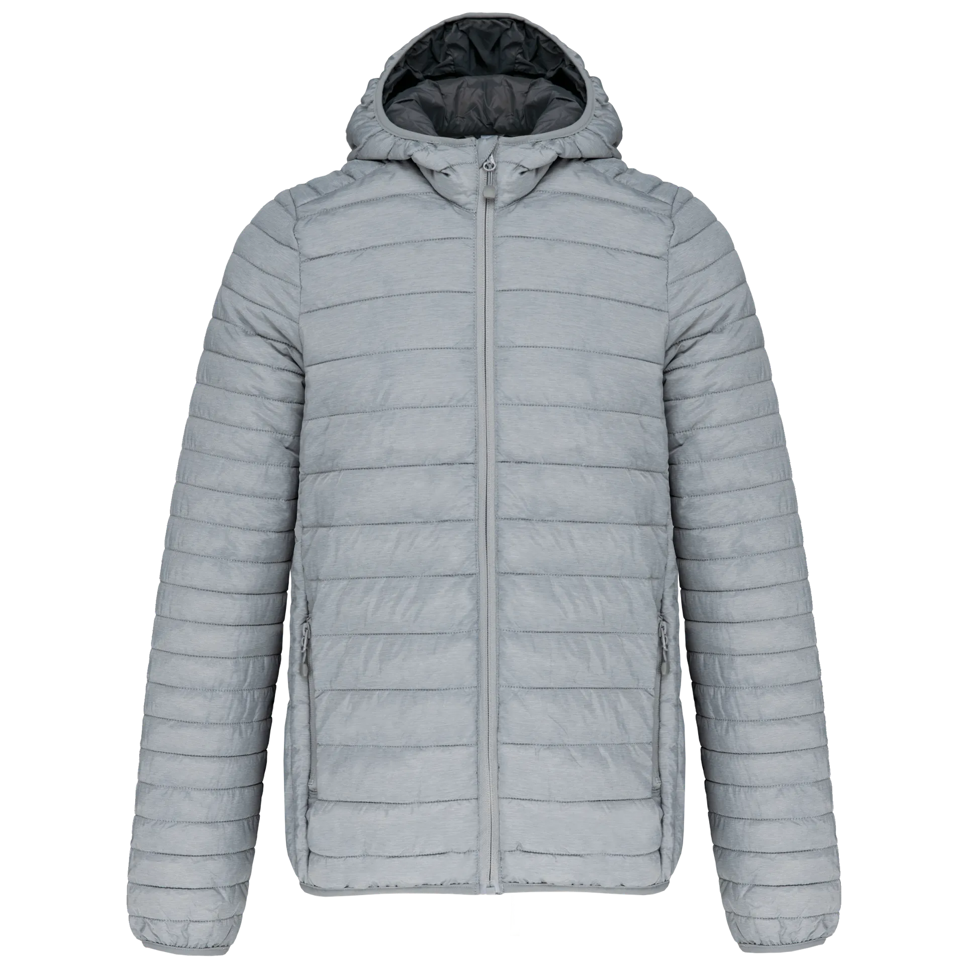 Leichte Herren-Steppjacke mit Kapuze