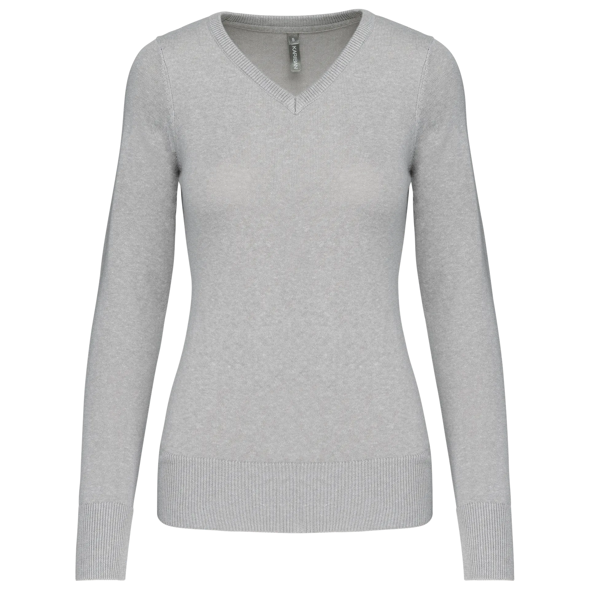 Damenpullover mit V-Ausschnitt