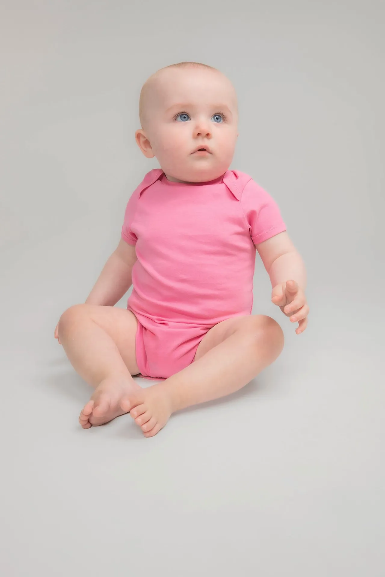 Body mit kurzen Ärmeln aus Bio-Baumwolle