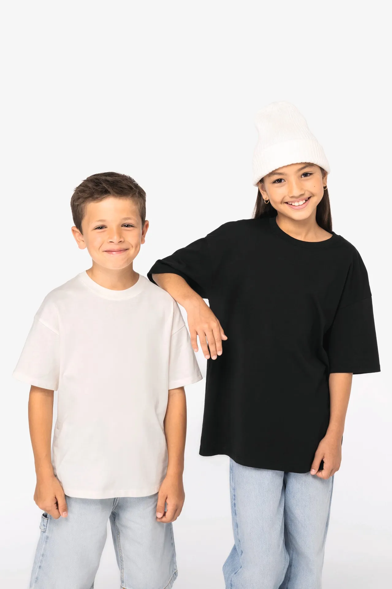 Umweltfreundliches Oversize-T-Shirt für Kinder