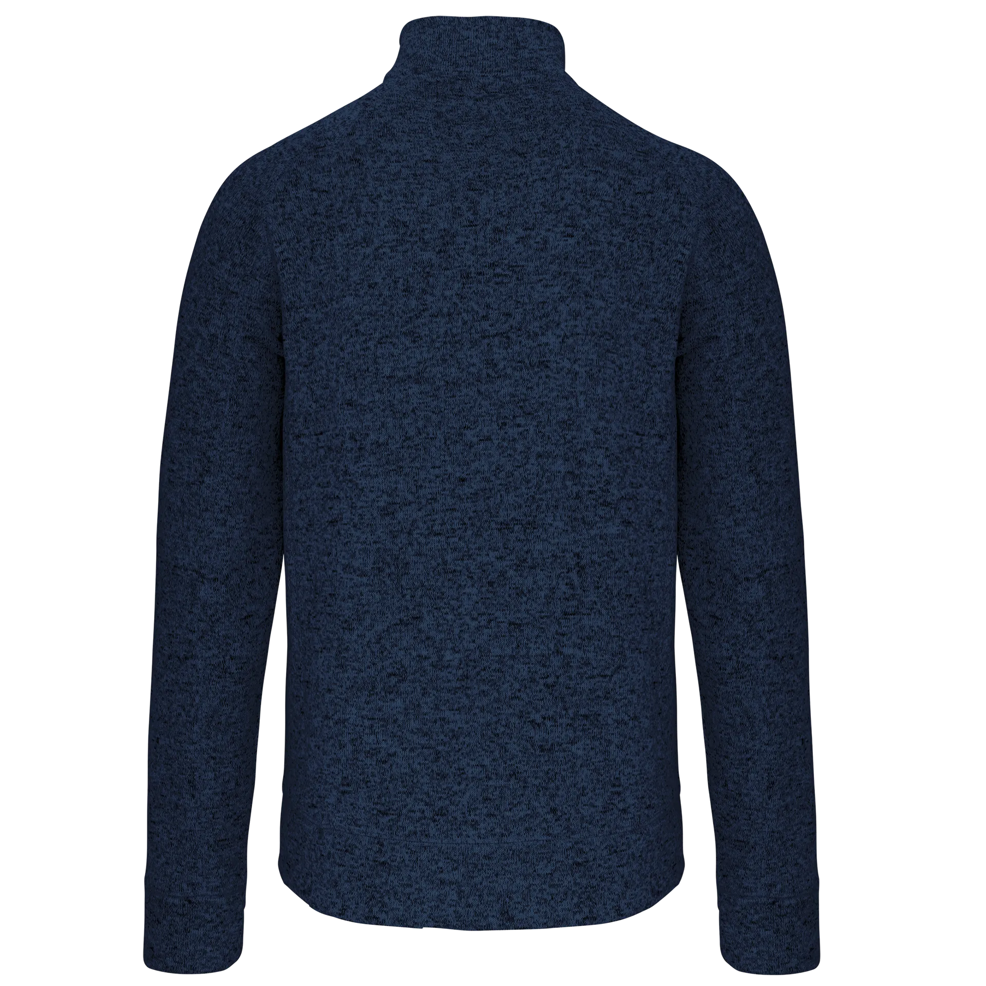 Herren-Weste mit Reißverschluss, aus Chiné