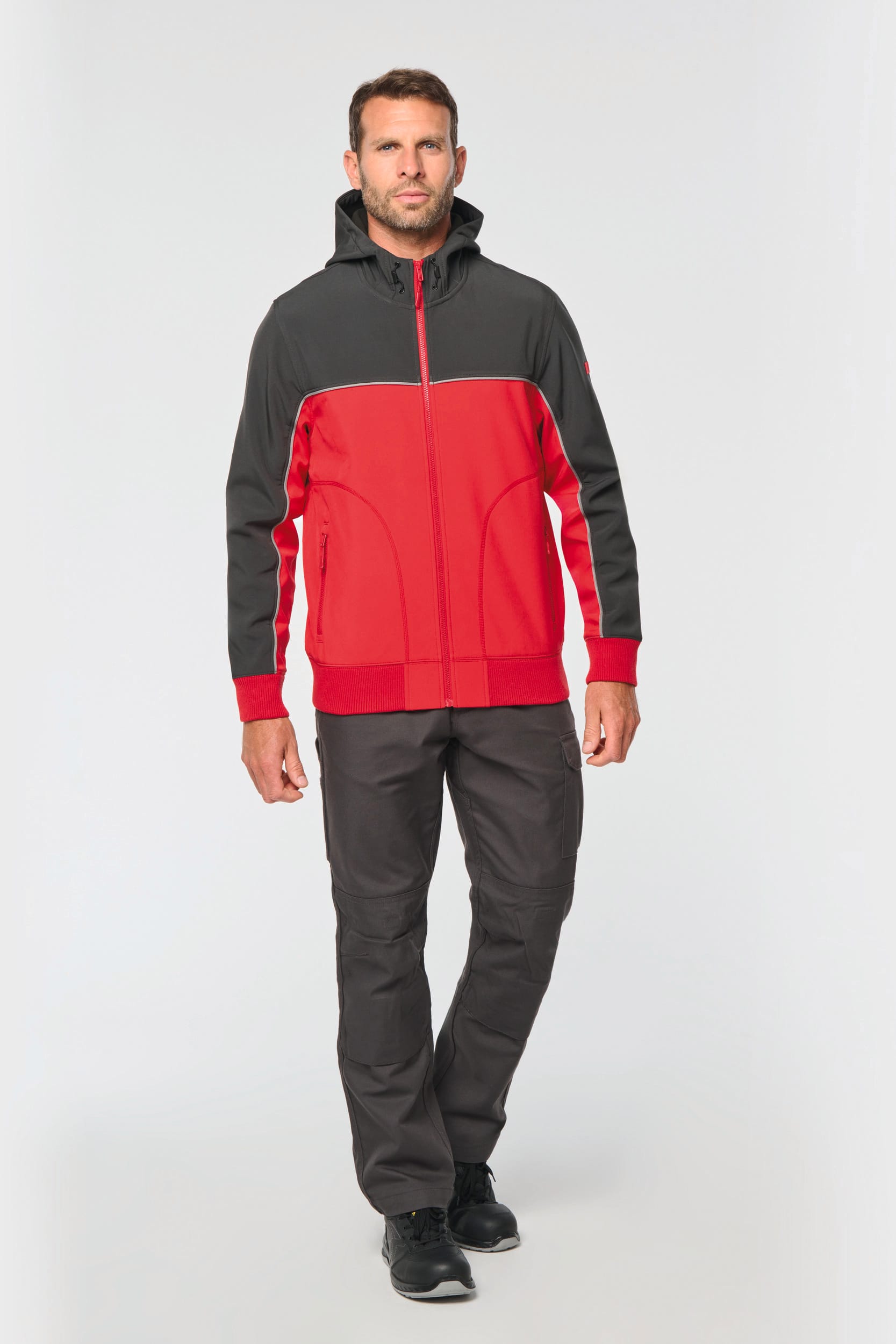 3-lagige Unisex-Softshell-jacke 3-lagige Unisex-Softshell-jacke
