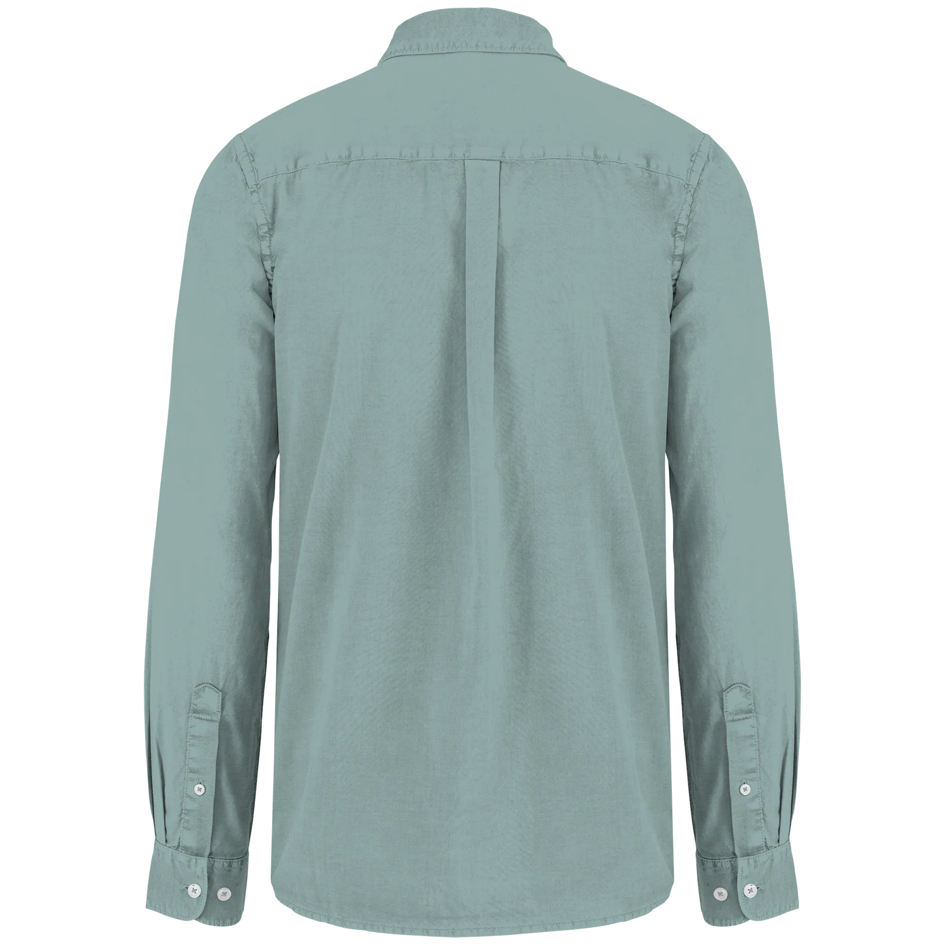 Umweltfreundliches ausgewaschenes Herrenhemd