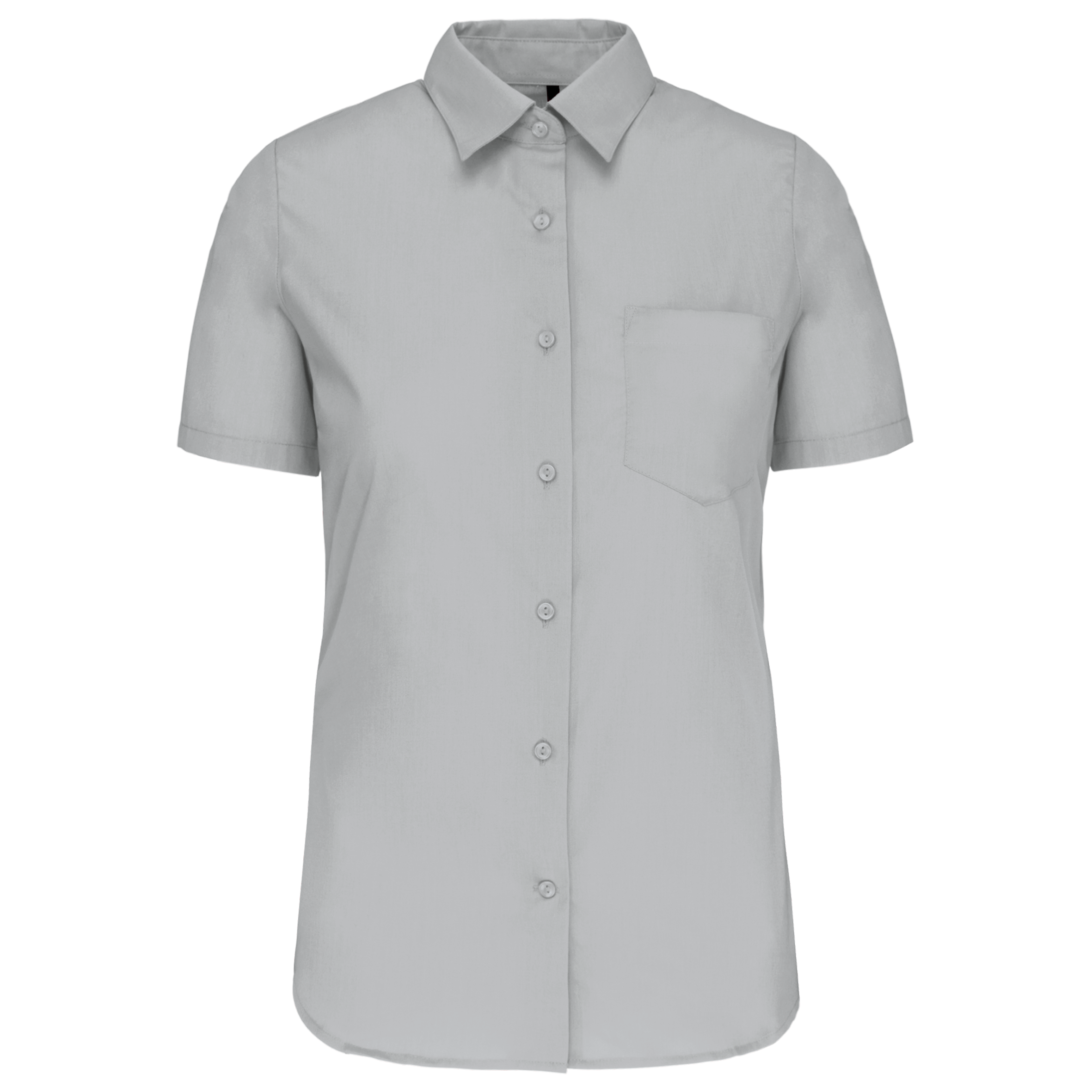 Damen Popelinebluse Kurzarm