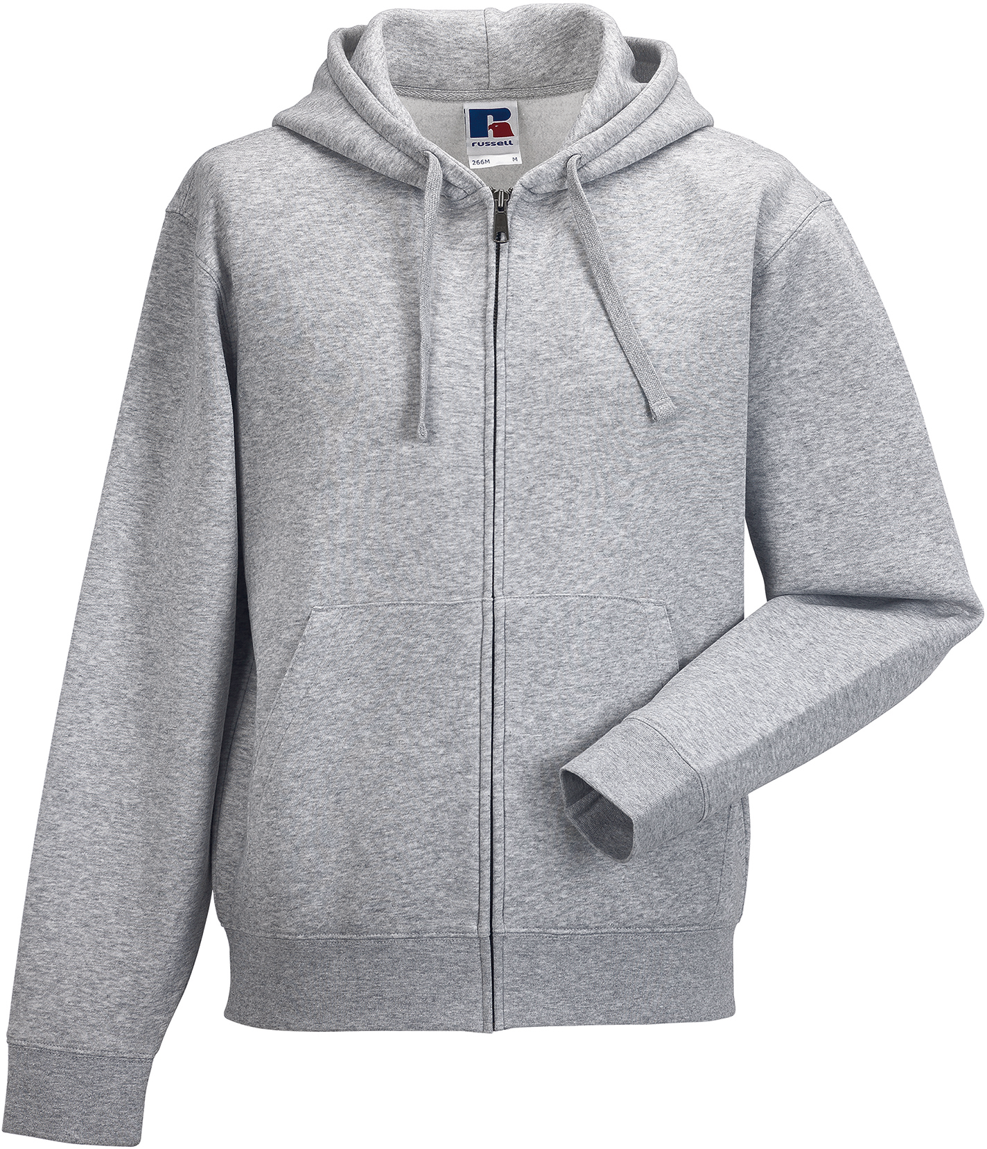 Kapuzen-Sweatshirt mit Reißverschluss mit Logo Stick inkl