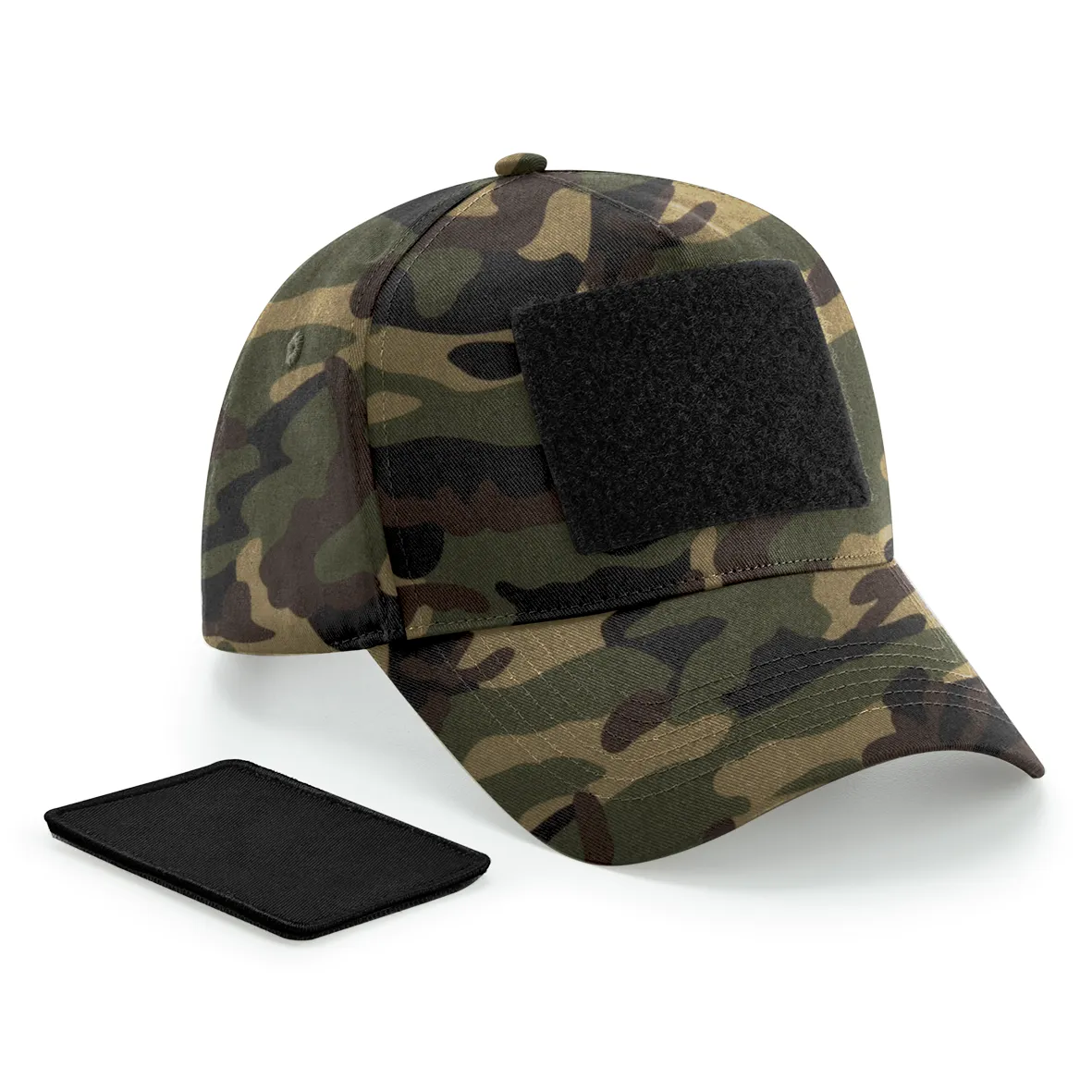 Kappe mit 5 Panels und abnehmbarem Patch