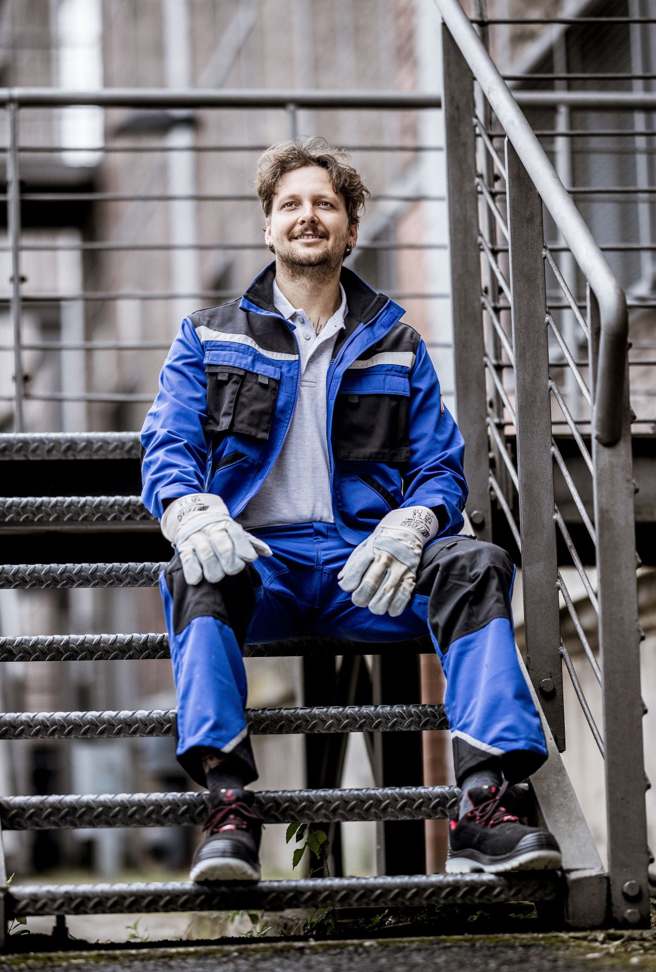 Nitras - MOTION TEX PLUS Robuste Arbeitshose mit Dreifachnähten