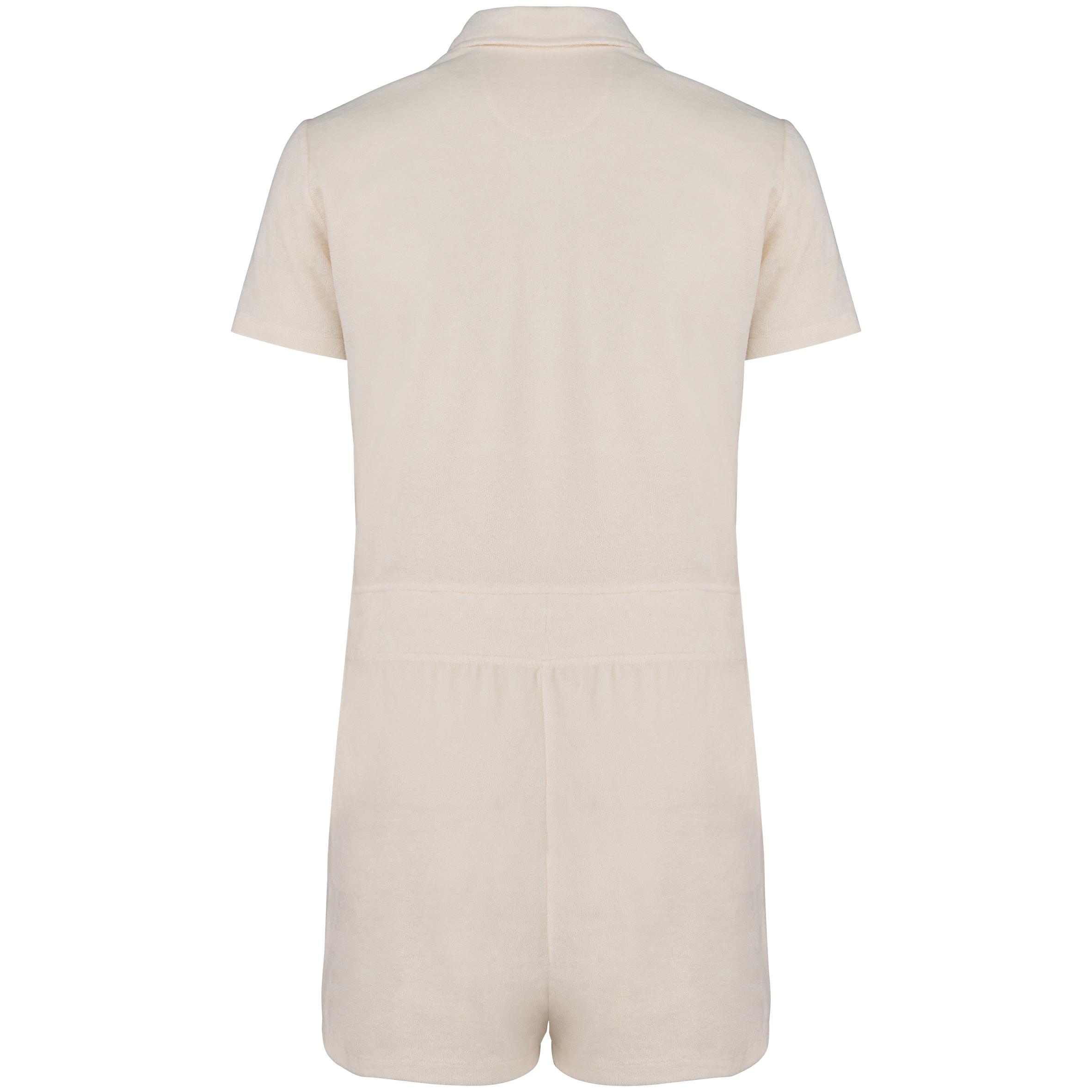 Umweltfreundliches Short-Jumpsuit aus Frottee für Damen