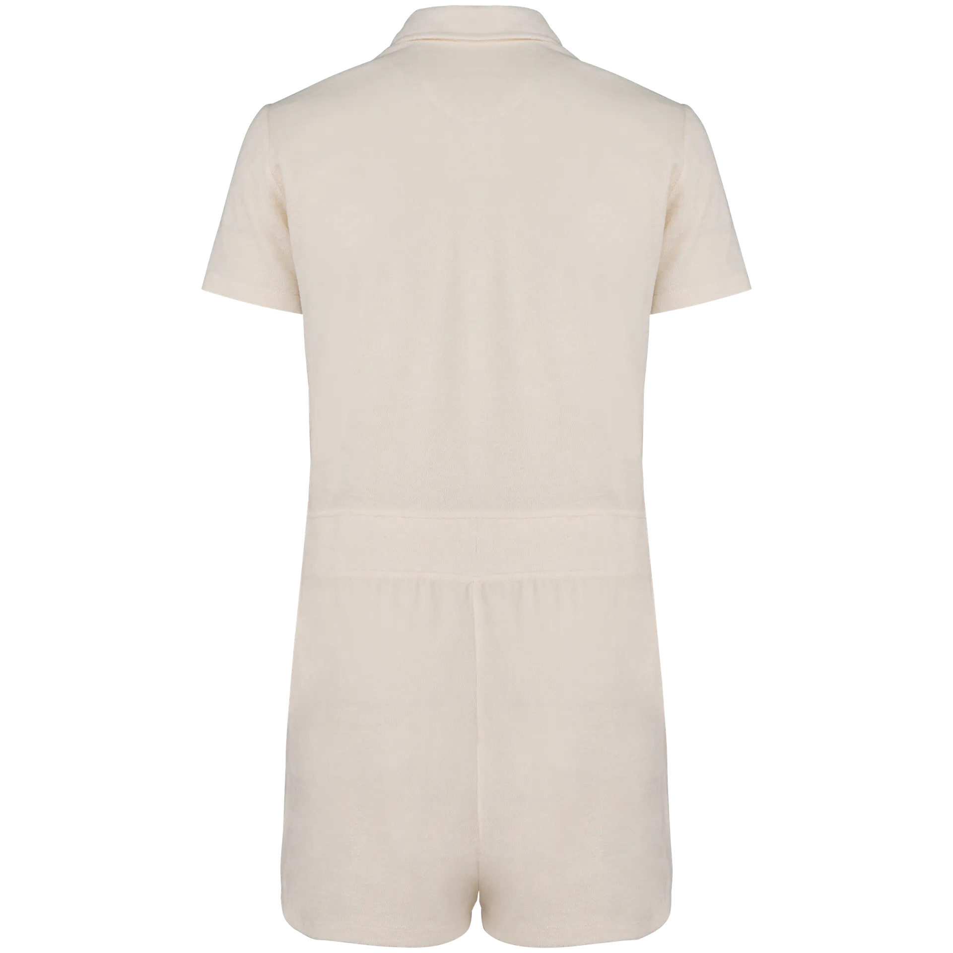 Umweltfreundliches Short-Jumpsuit aus Frottee für Damen