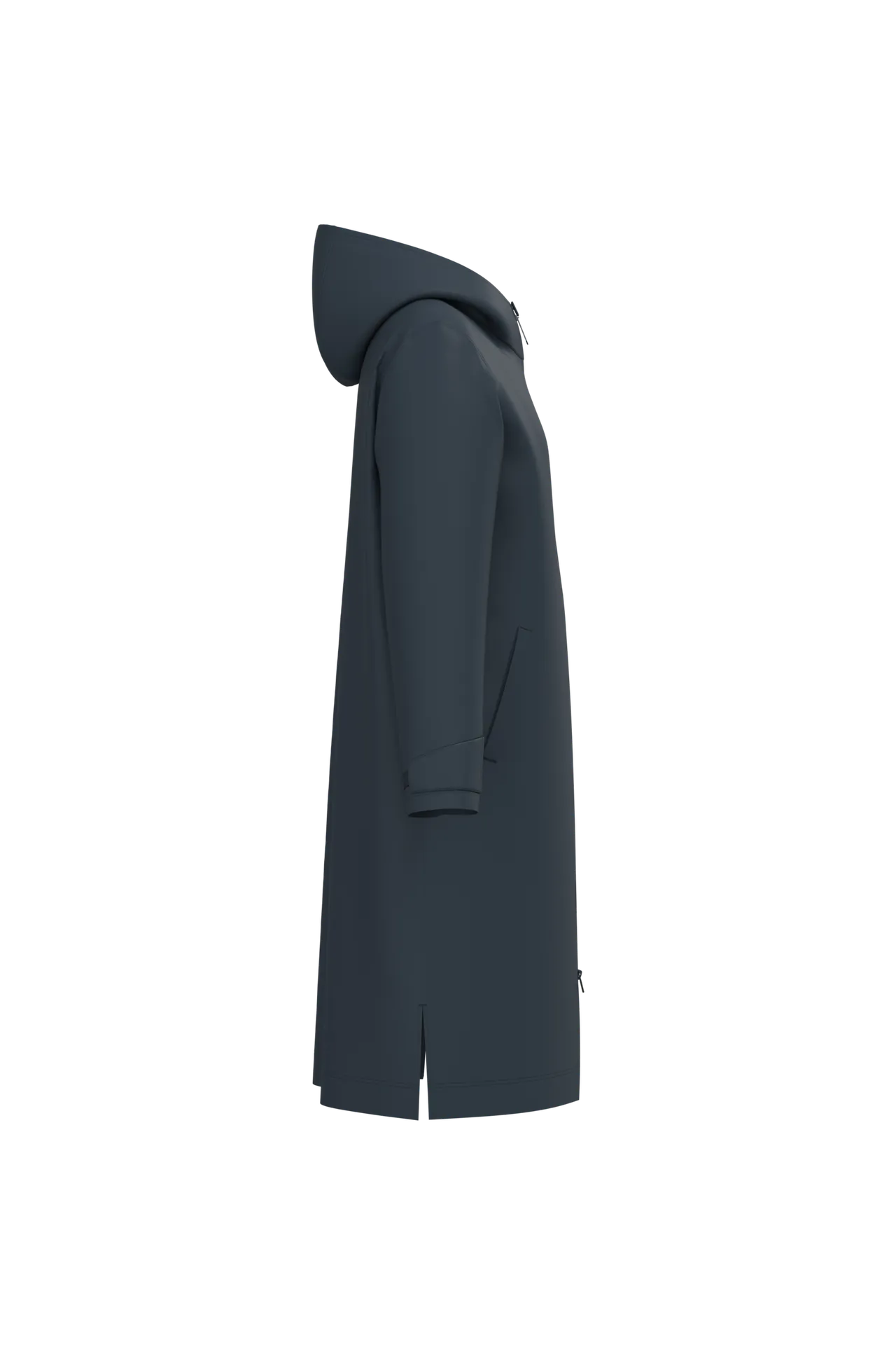 Langer, gefütterter Unisex-Sherpa-Parka