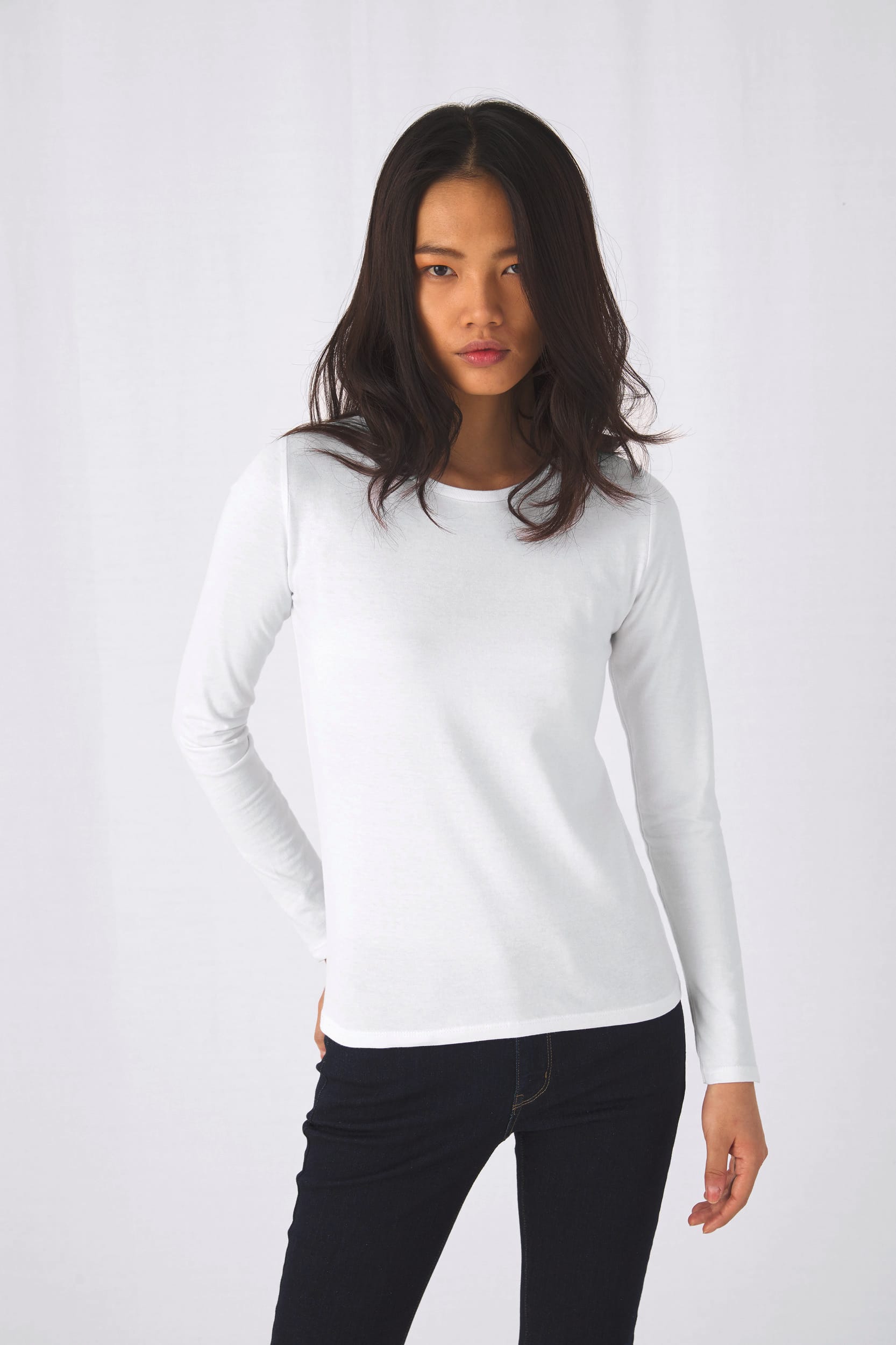 Damen-Langarmshirt #E190