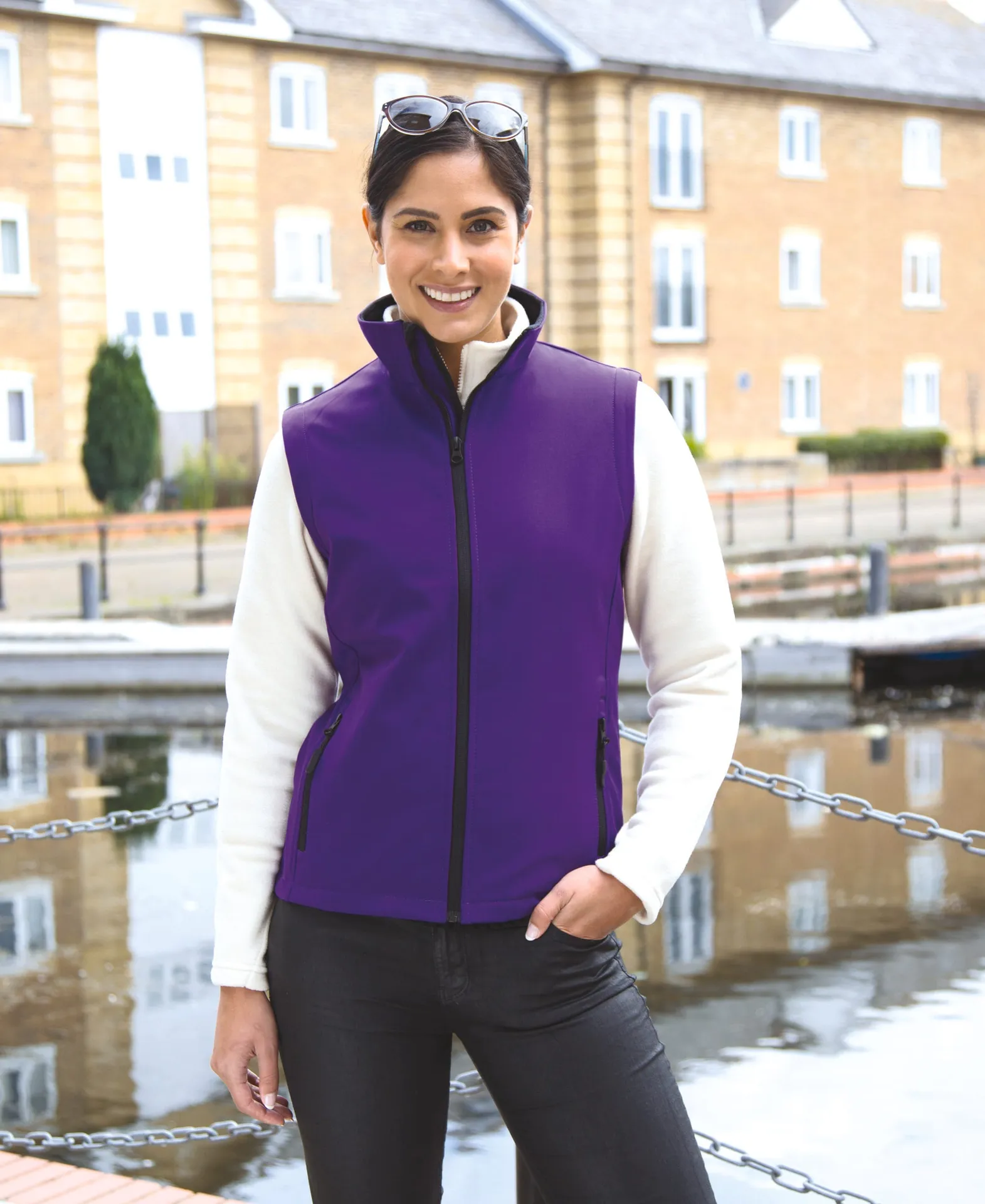 Core Ladies Printable Softshell Bodywarmer