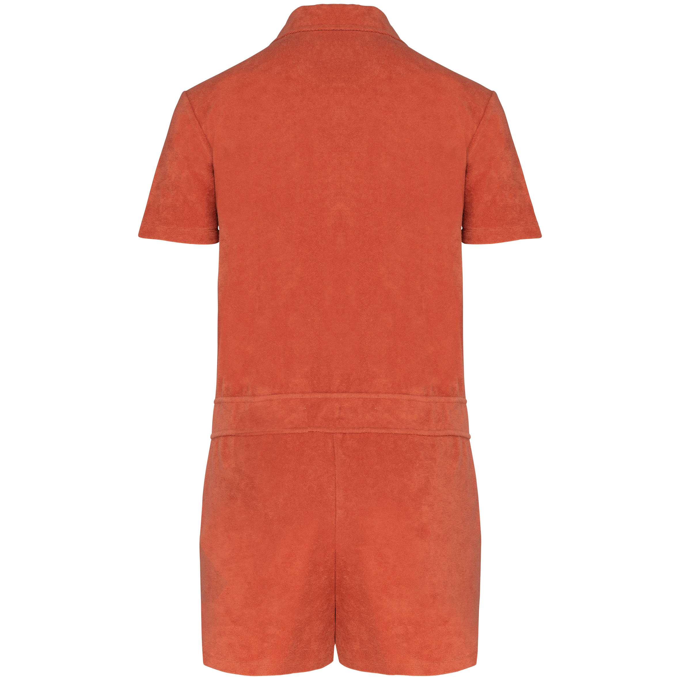 Umweltfreundliches Short-Jumpsuit aus Frottee für Damen