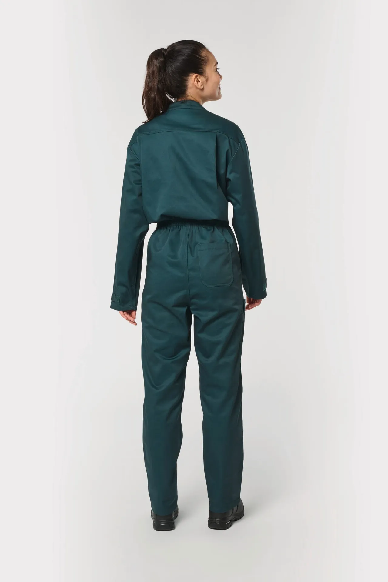 Unisex-Overall mit doppeltem Reißverschluss