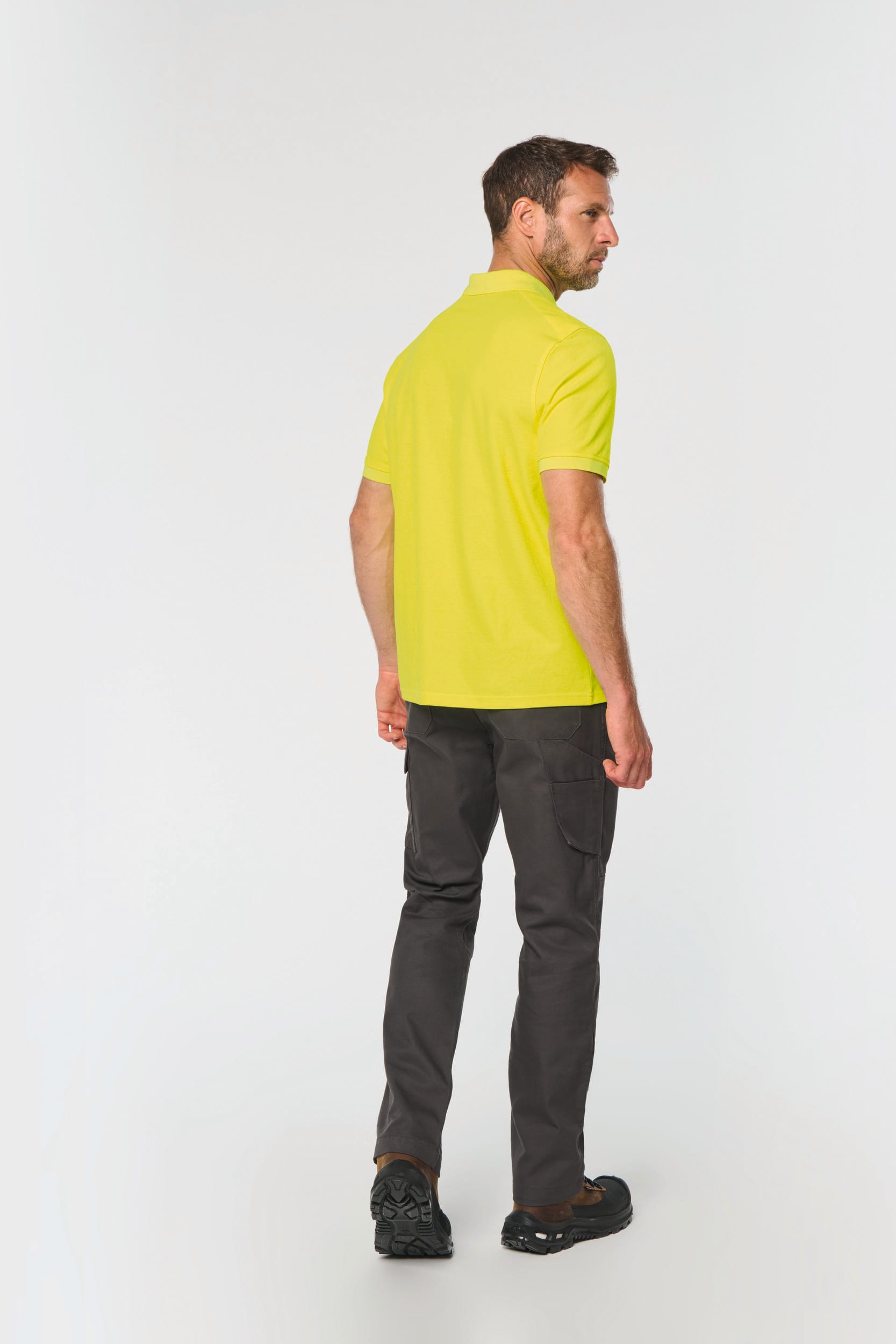 Umweltfreundliches Unisex-Polohemd aus Baumwolle/Polyester