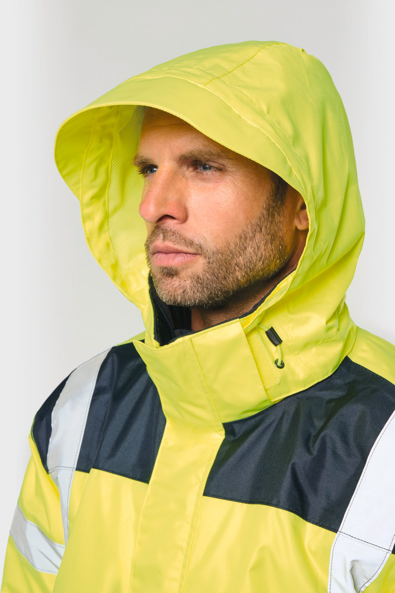 Recycelter Sicherheitsparka 4 in 1