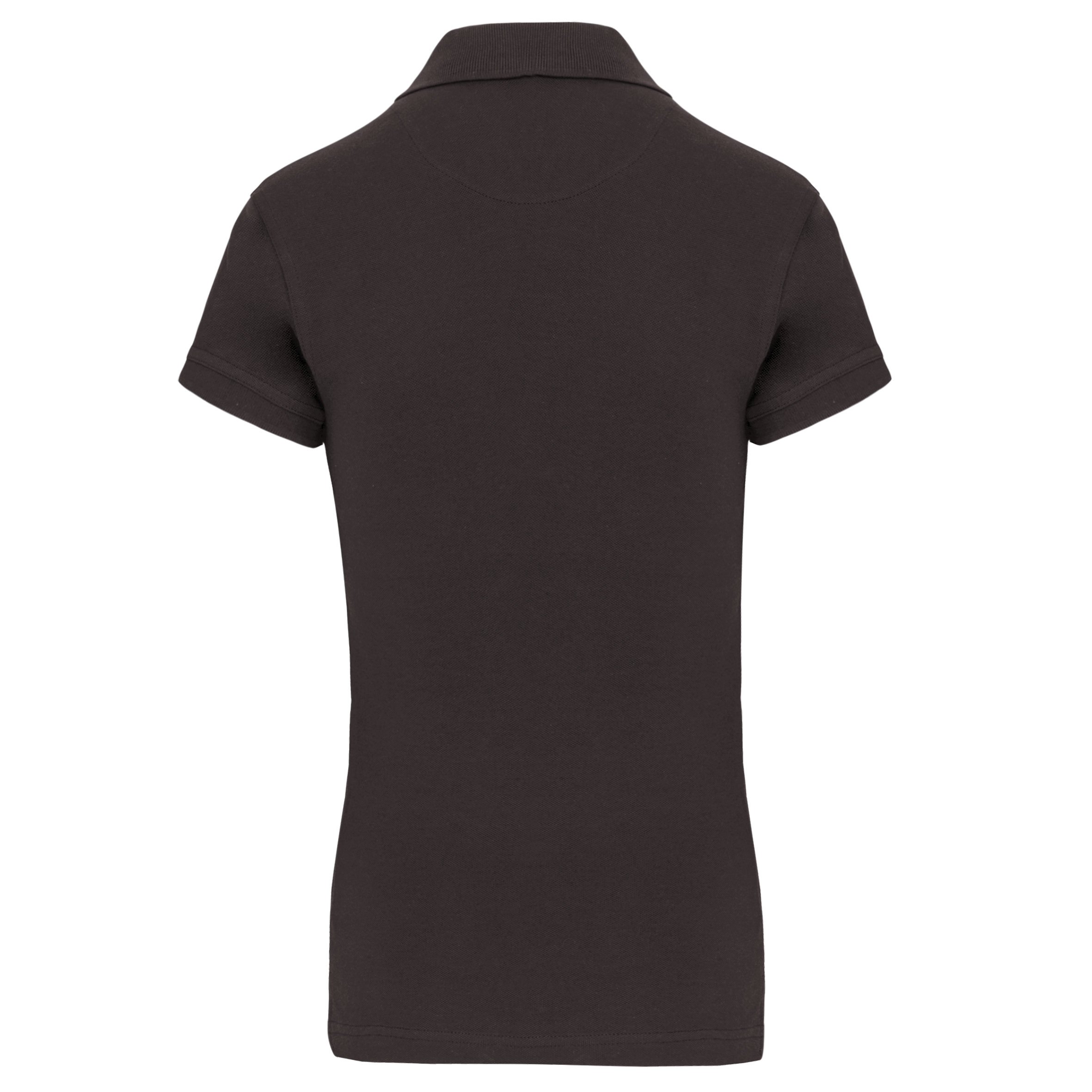 Kurzarm-Polohemd für Damen. Aus Baumwollpiqué