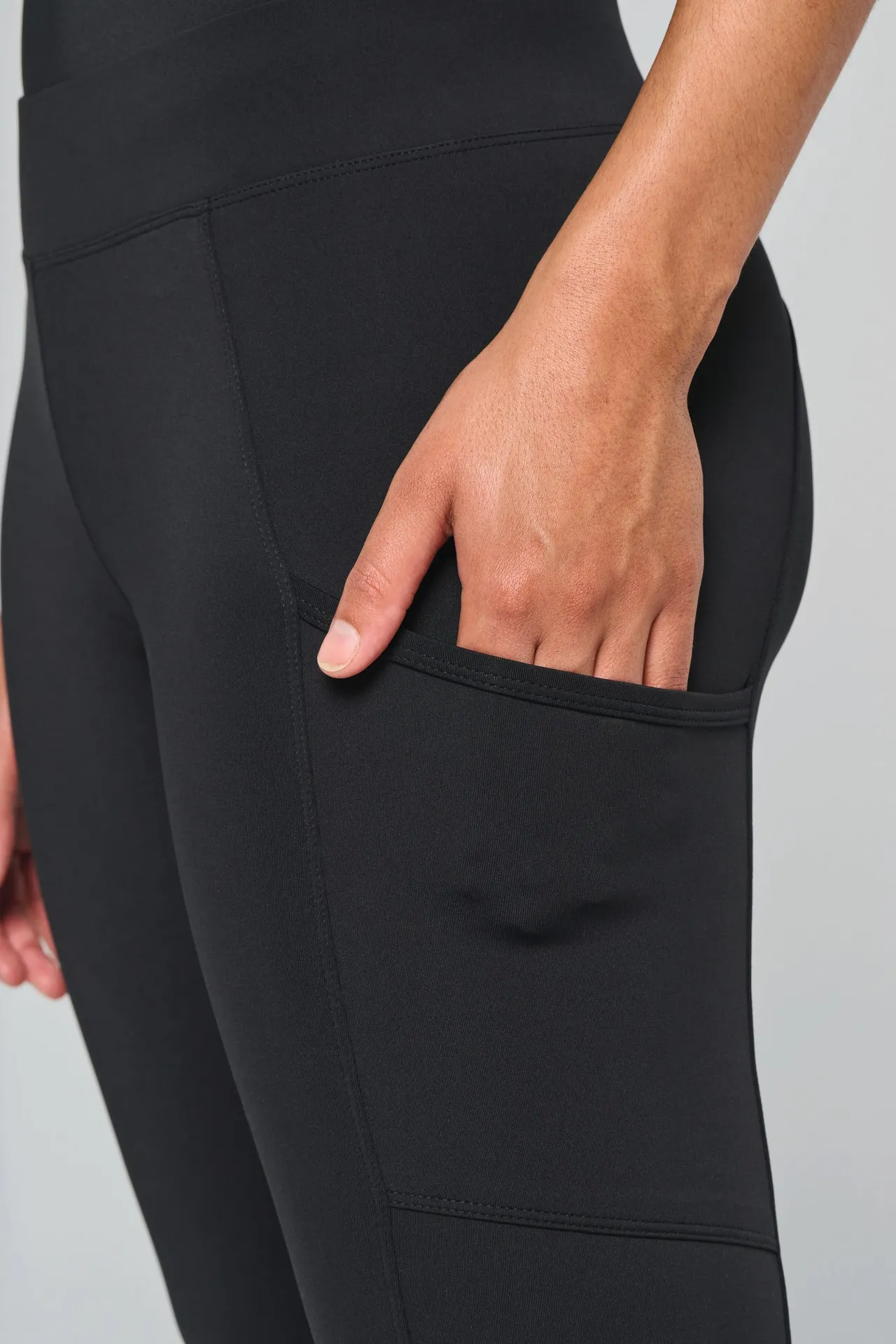 Zweifarbige Damen-Leggings