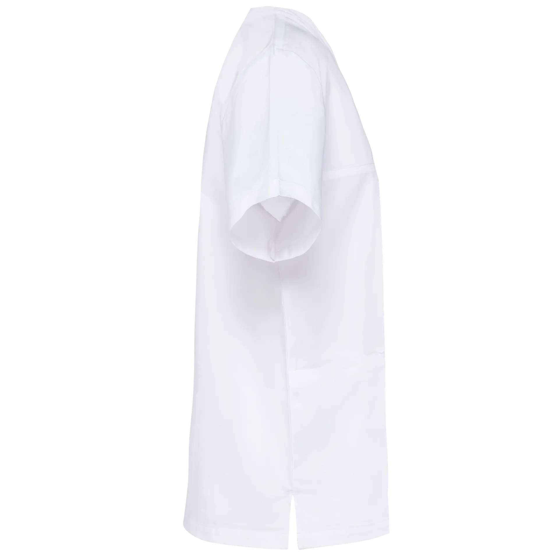 Kurzärmlige Unisex-Tunika aus Baumwollpolyester