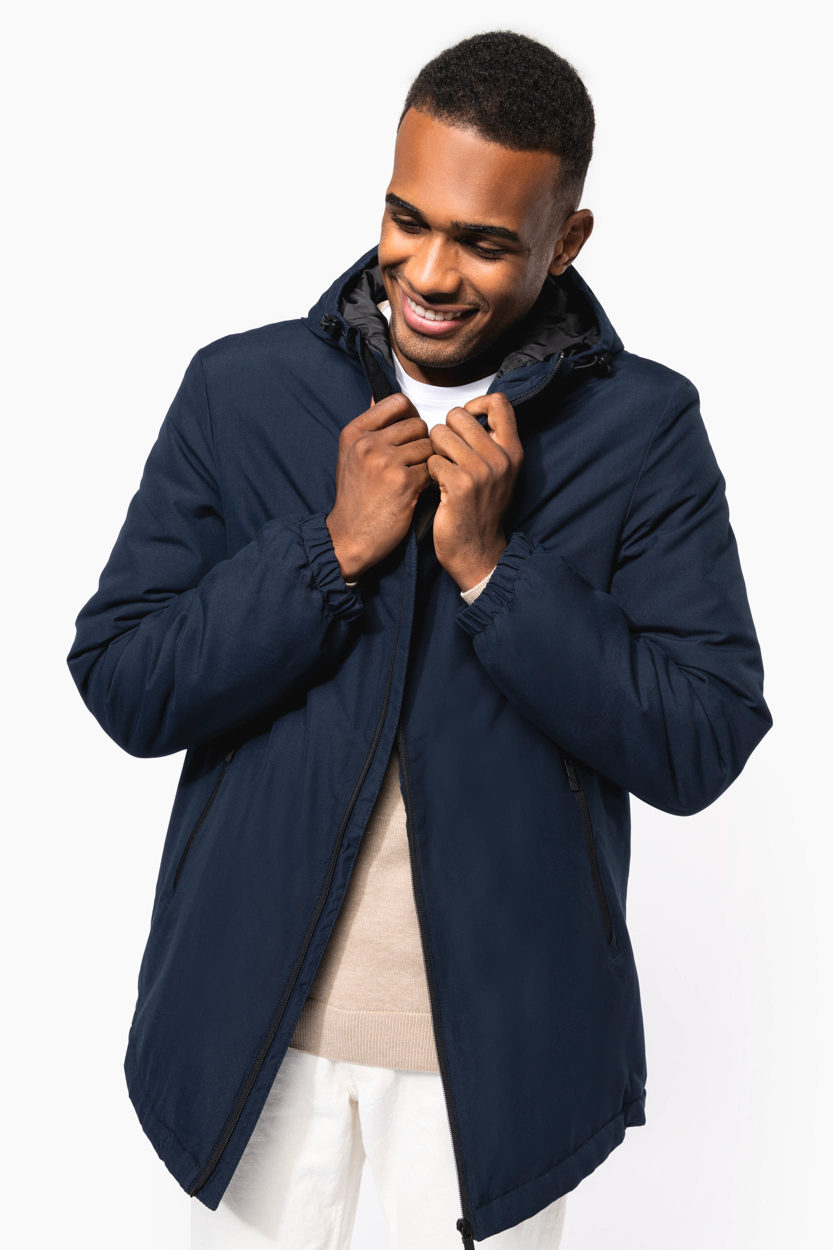 Recycelter Unisex-Kapuzenparka