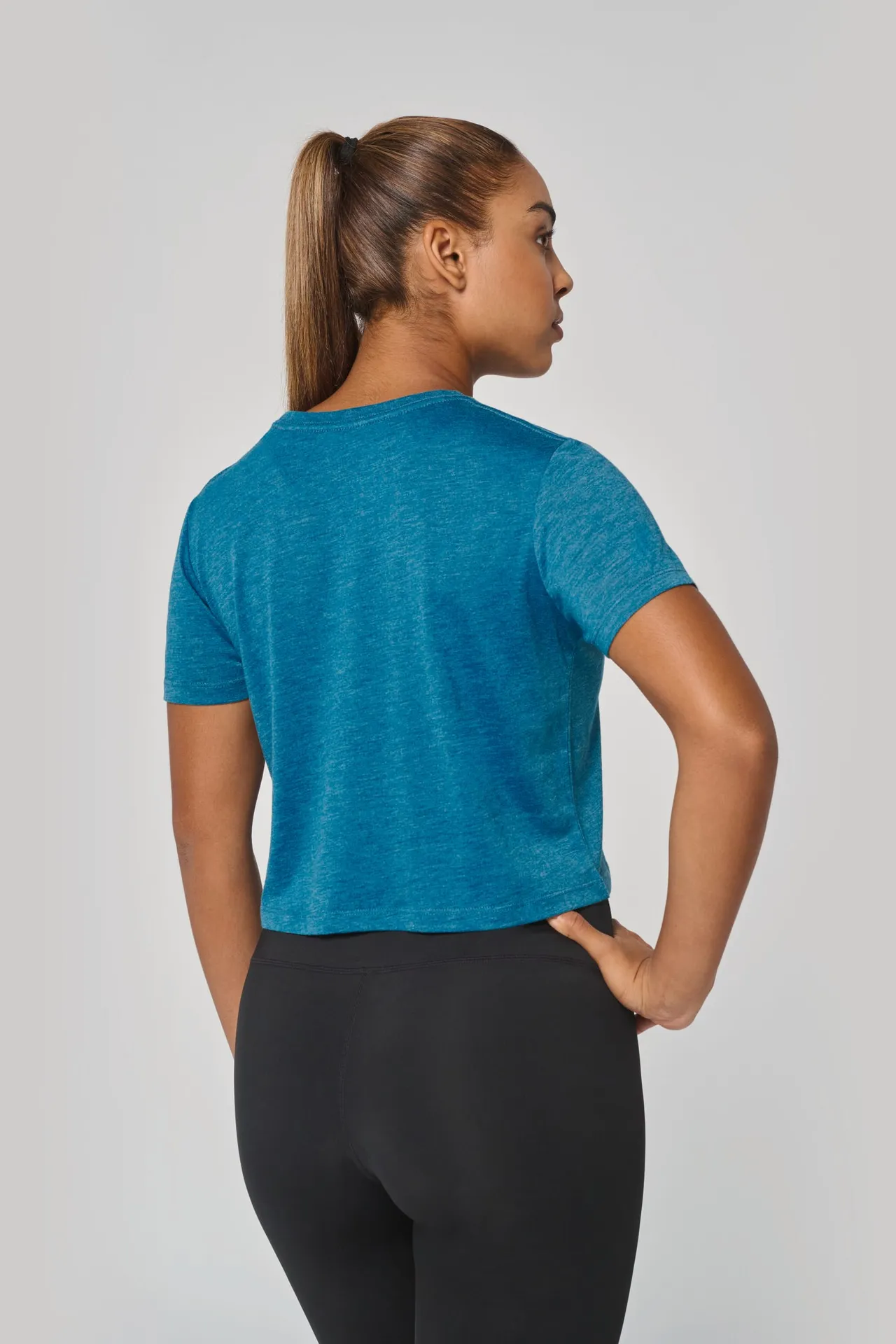 Triblend-Crop Top für Damen