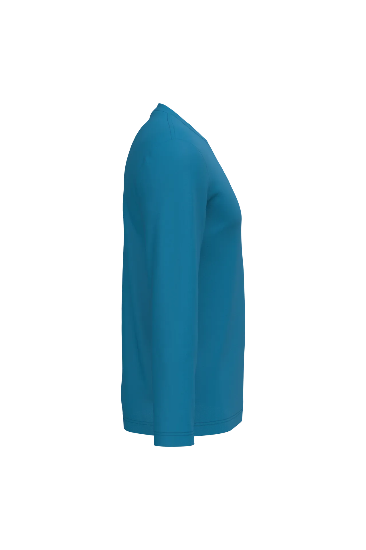 Herren Langarm-T-Shirt Rundhalsausschnitt