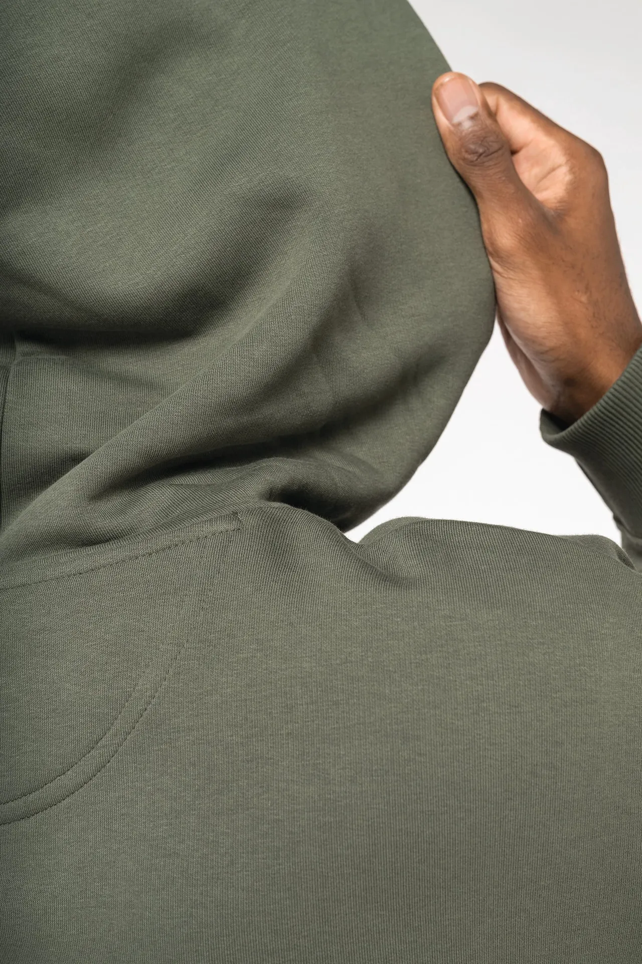 Umweltfreundliches Oversize Unisex-Kapuzensweatshirt