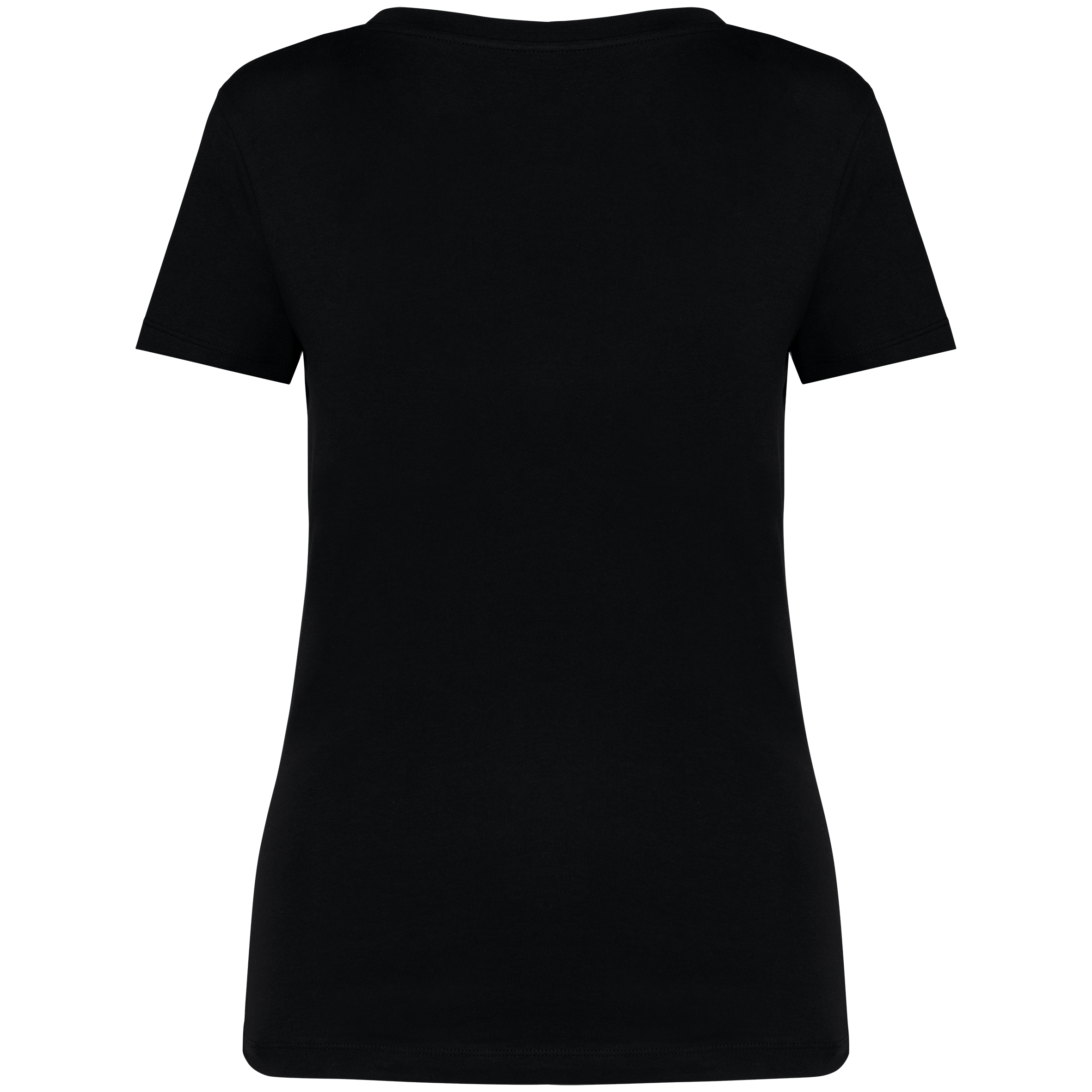 Damen Umweltfreundliches T-Shirt mit V-Ausschnitt