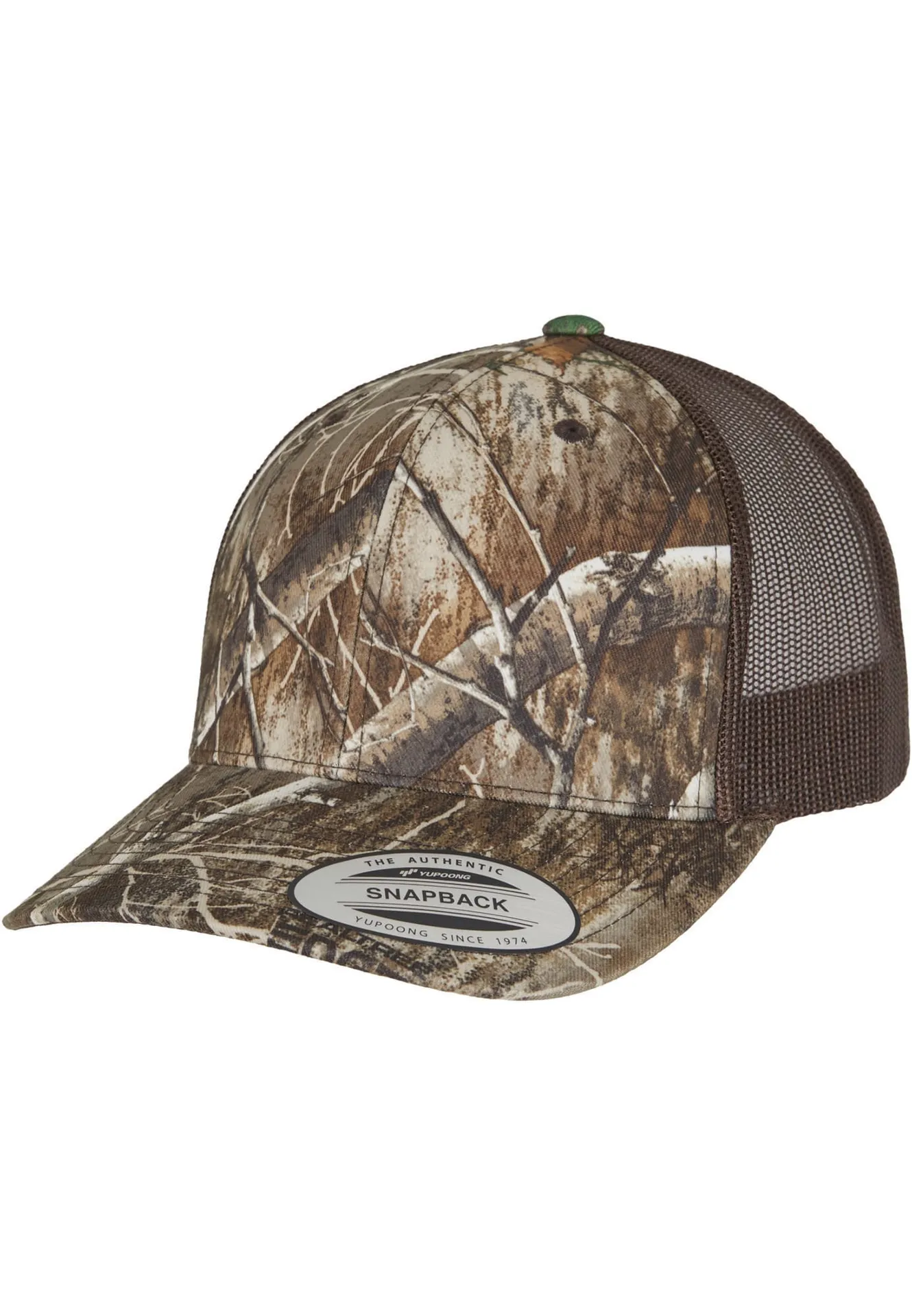 Retro Trucker Cap Camouflage Baum