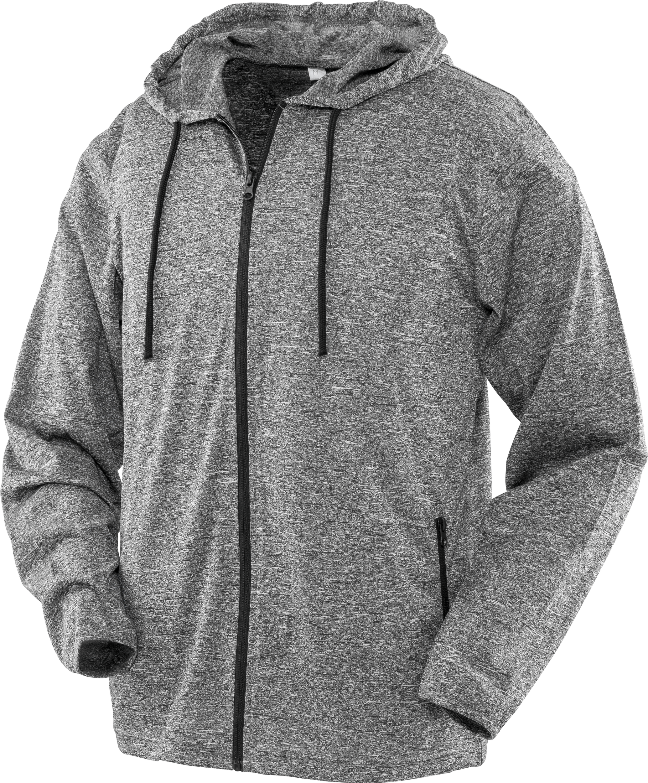 Mens hooded tee-jacket