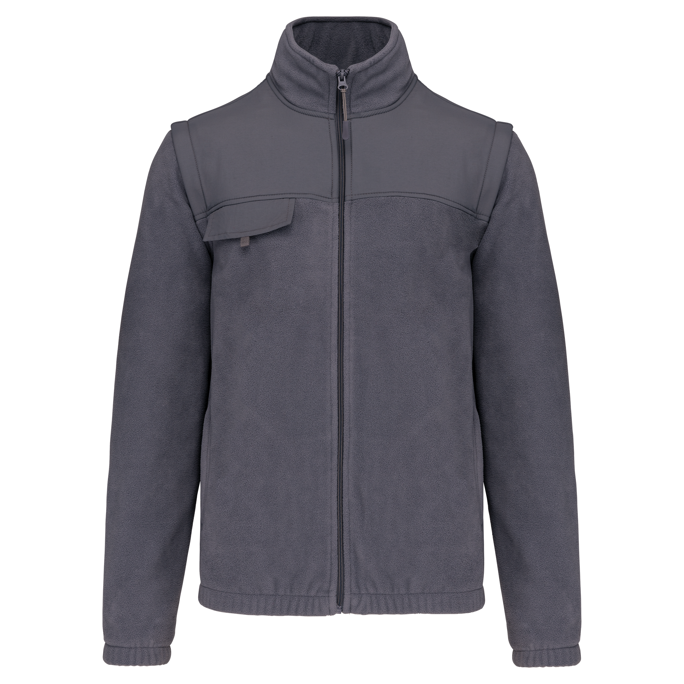 Fleecejacke mit abnehmbaren Ärmeln Fleecejacke mit abnehmbaren Ärmeln
