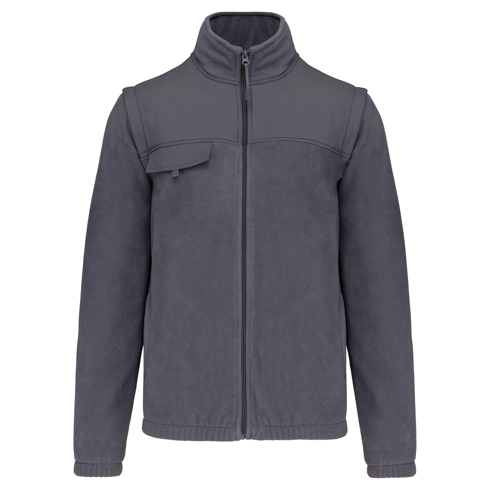 Fleecejacke mit abnehmbaren Ärmeln Herren